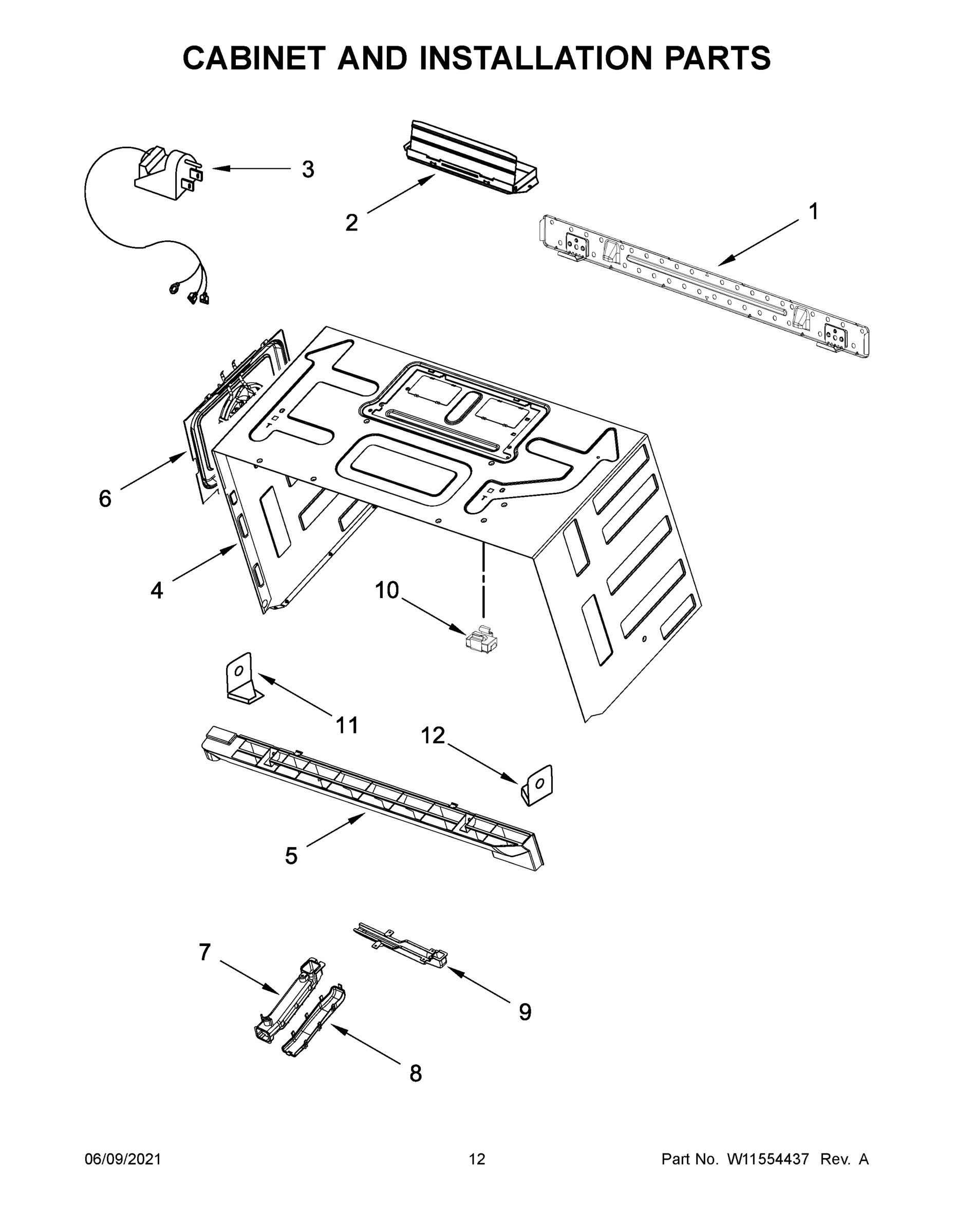 07 - CABINET AND INSTALLATION PARTS