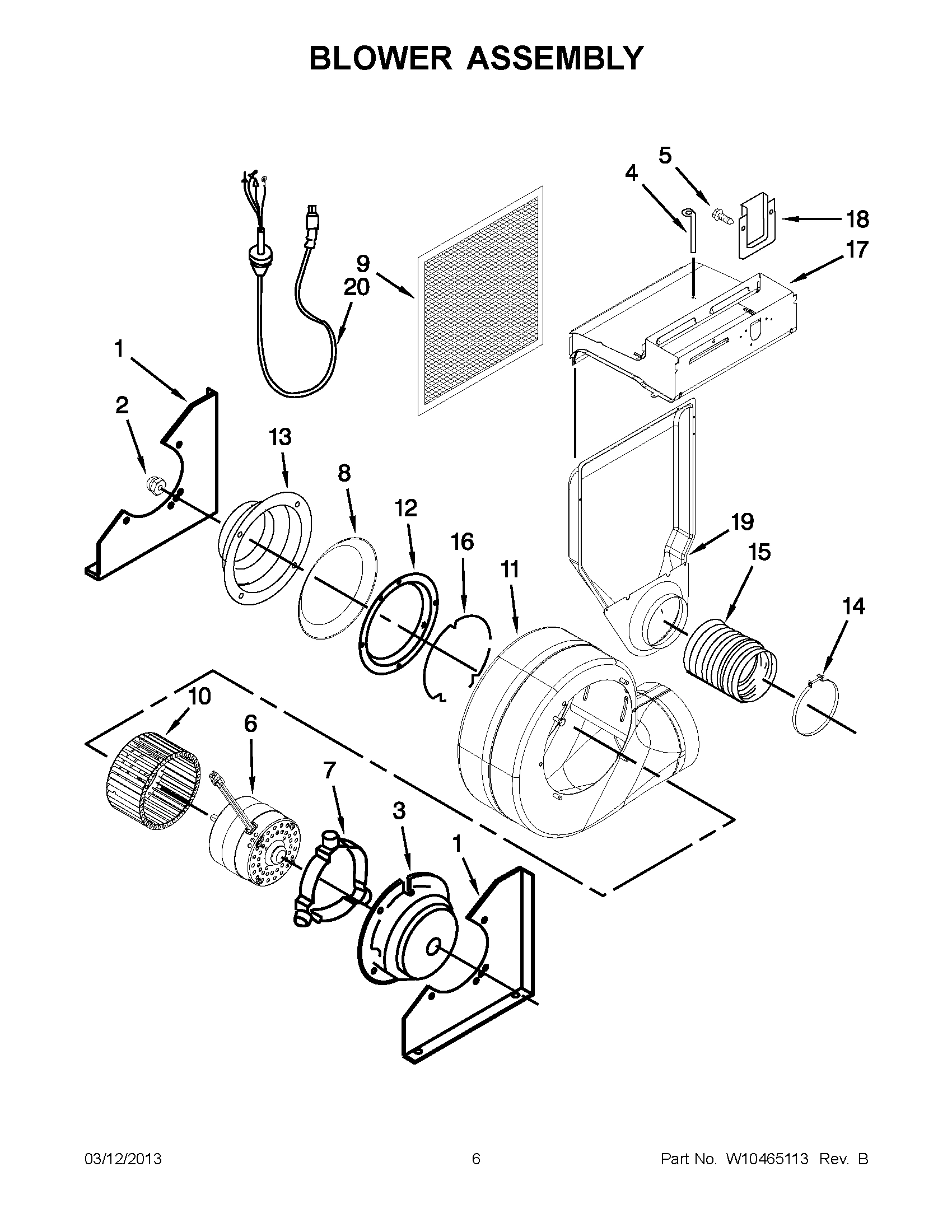 03 - BLOWER ASSEMBLY