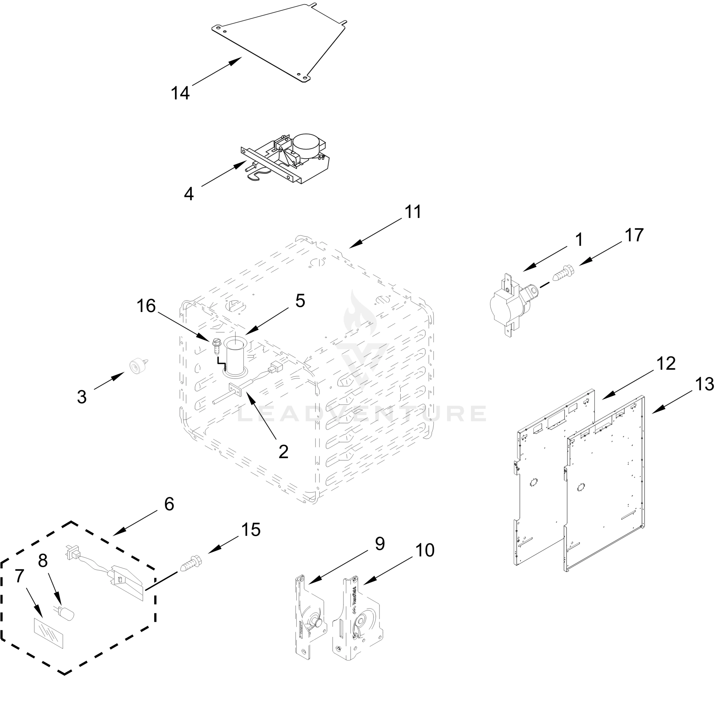 OVEN PARTS