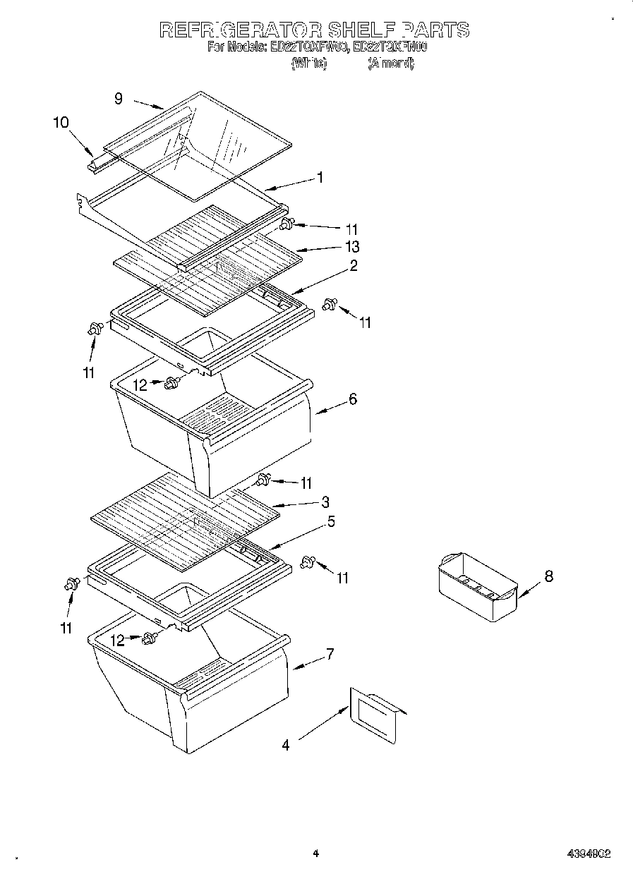 03 - REFRIGERATOR SHELF