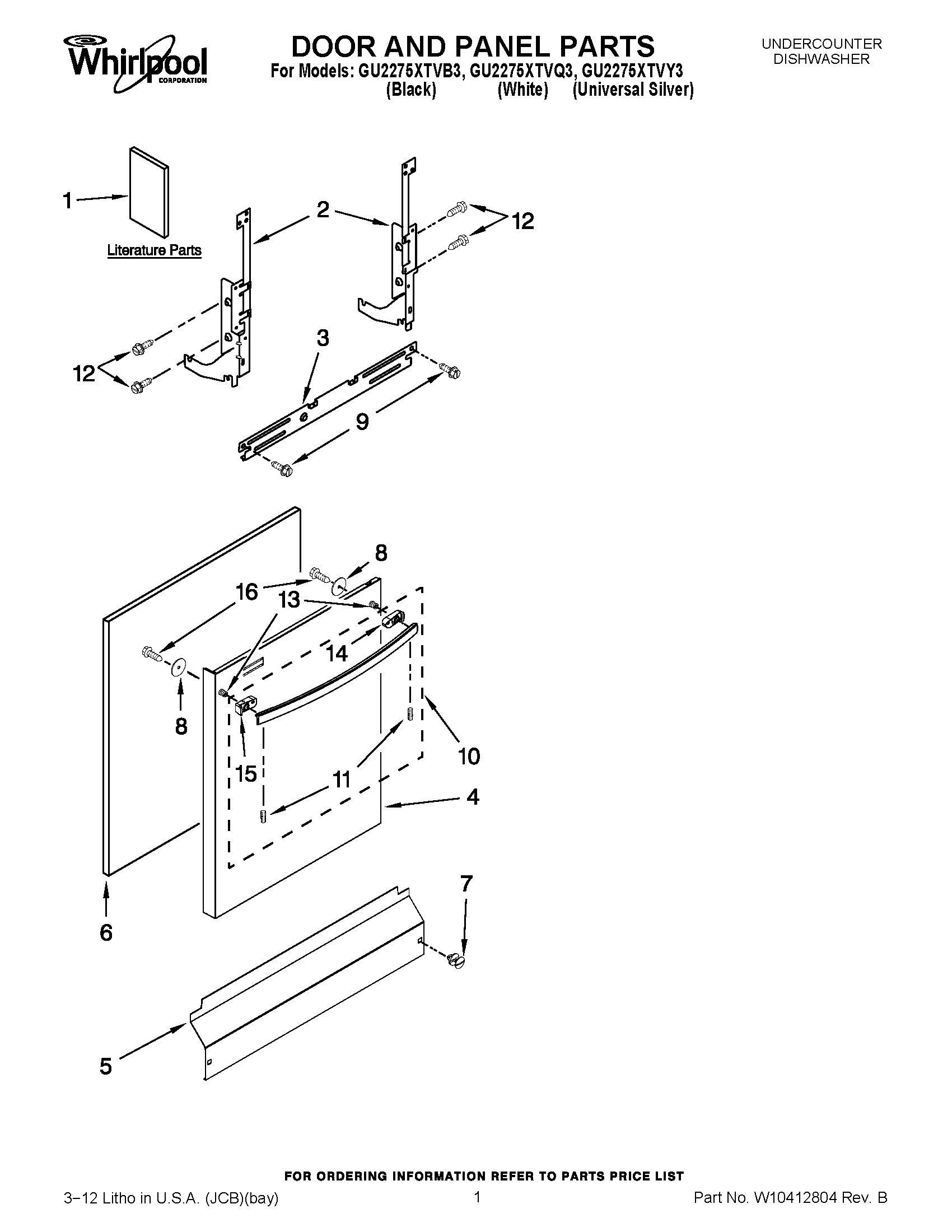 01 - DOOR AND PANEL PARTS