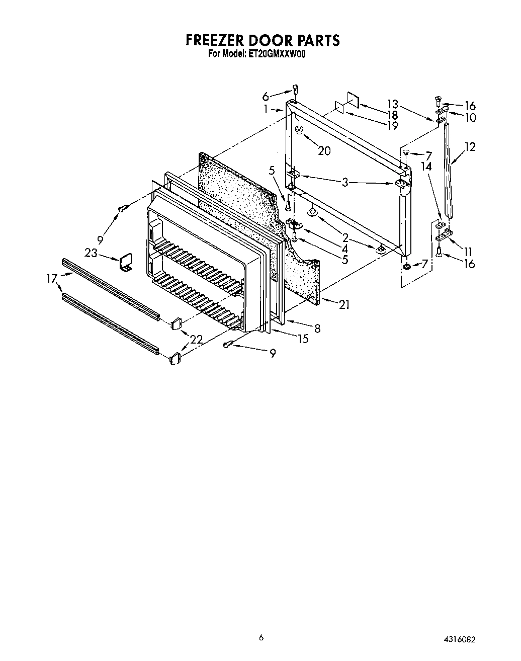 05 - FREEZER DOOR