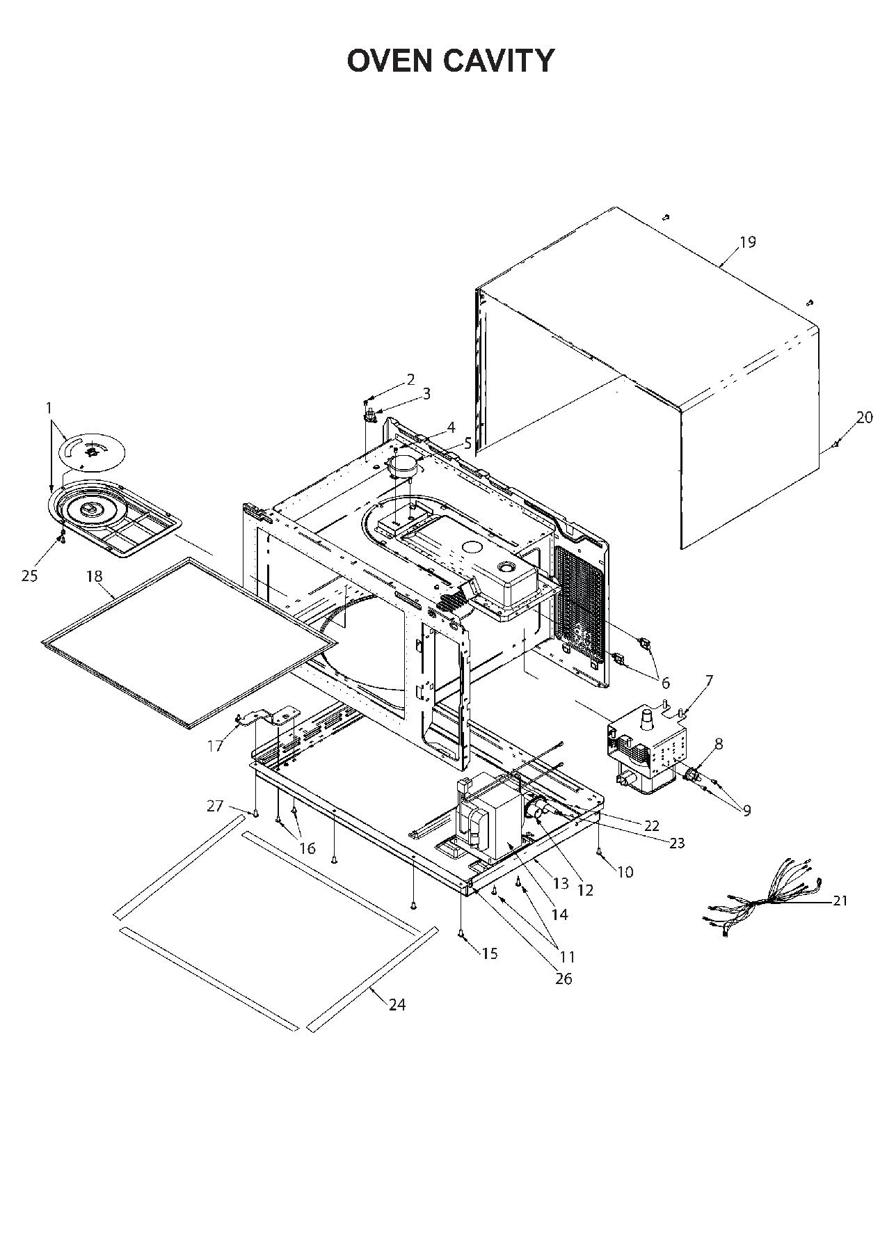 OVEN CAVITY