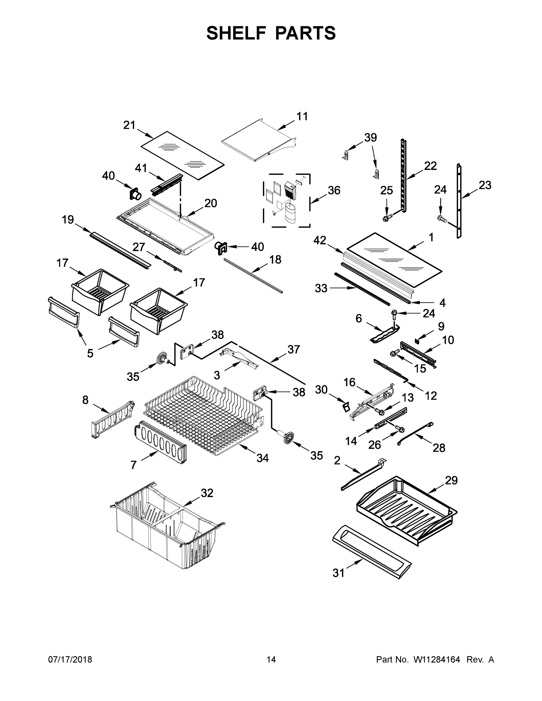08 - SHELF PARTS