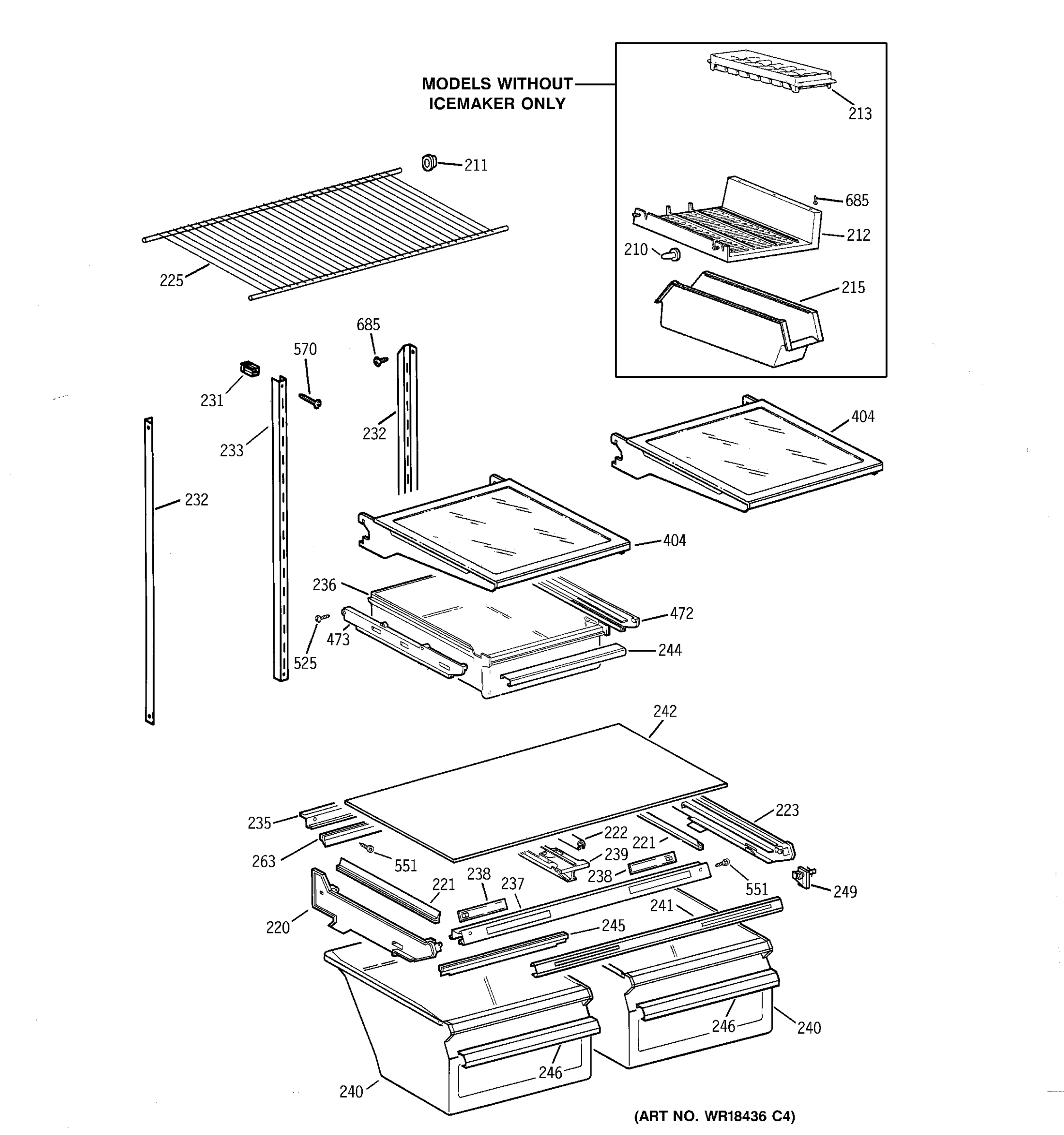 SHELF PARTS