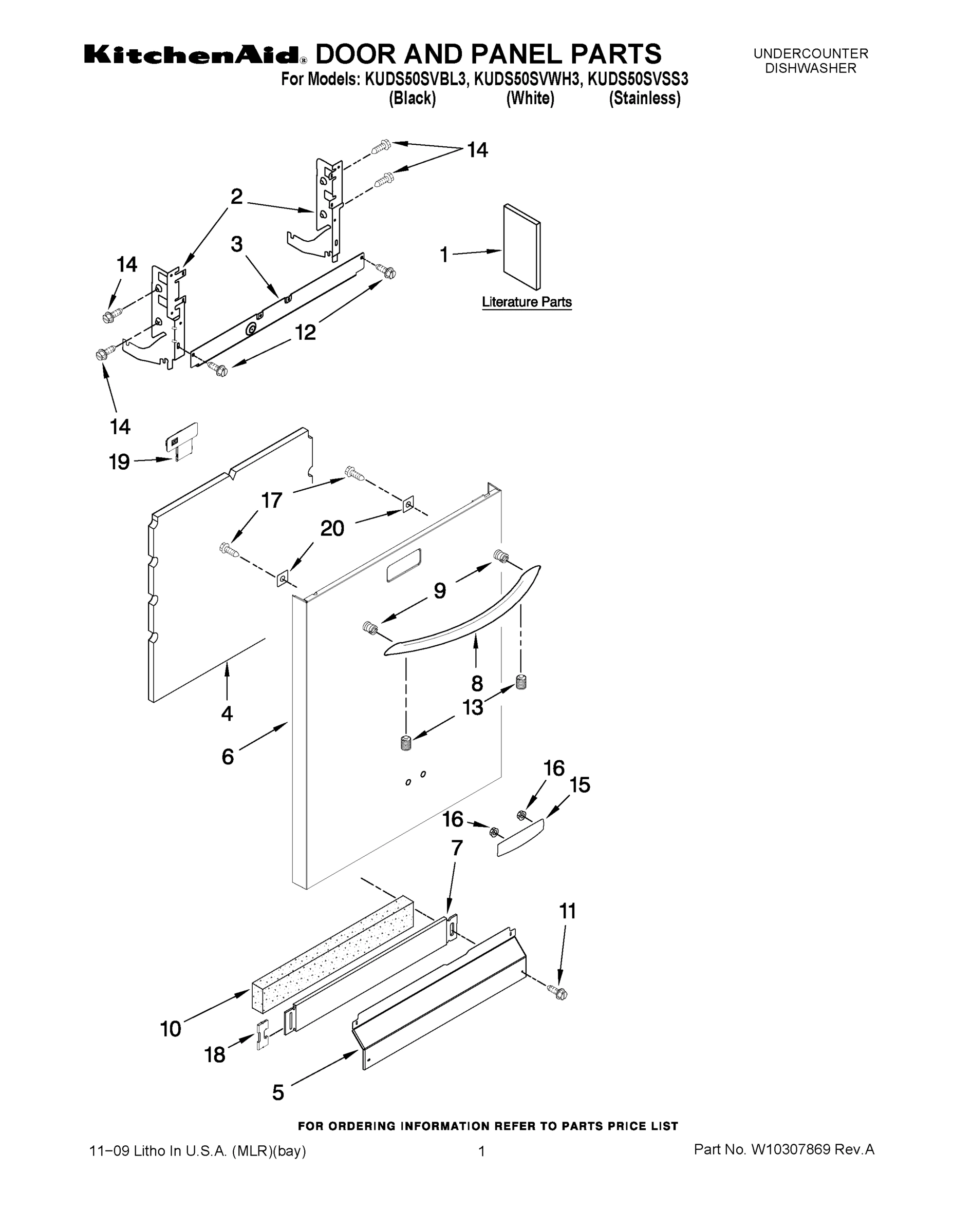 01 - DOOR AND PANEL PARTS