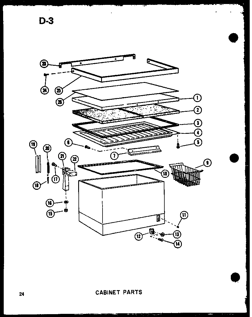 01 - CABINET PARTS