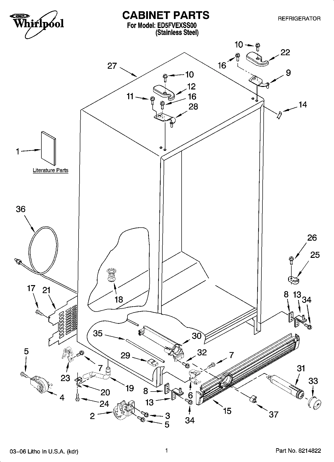 01 - CABINET PARTS