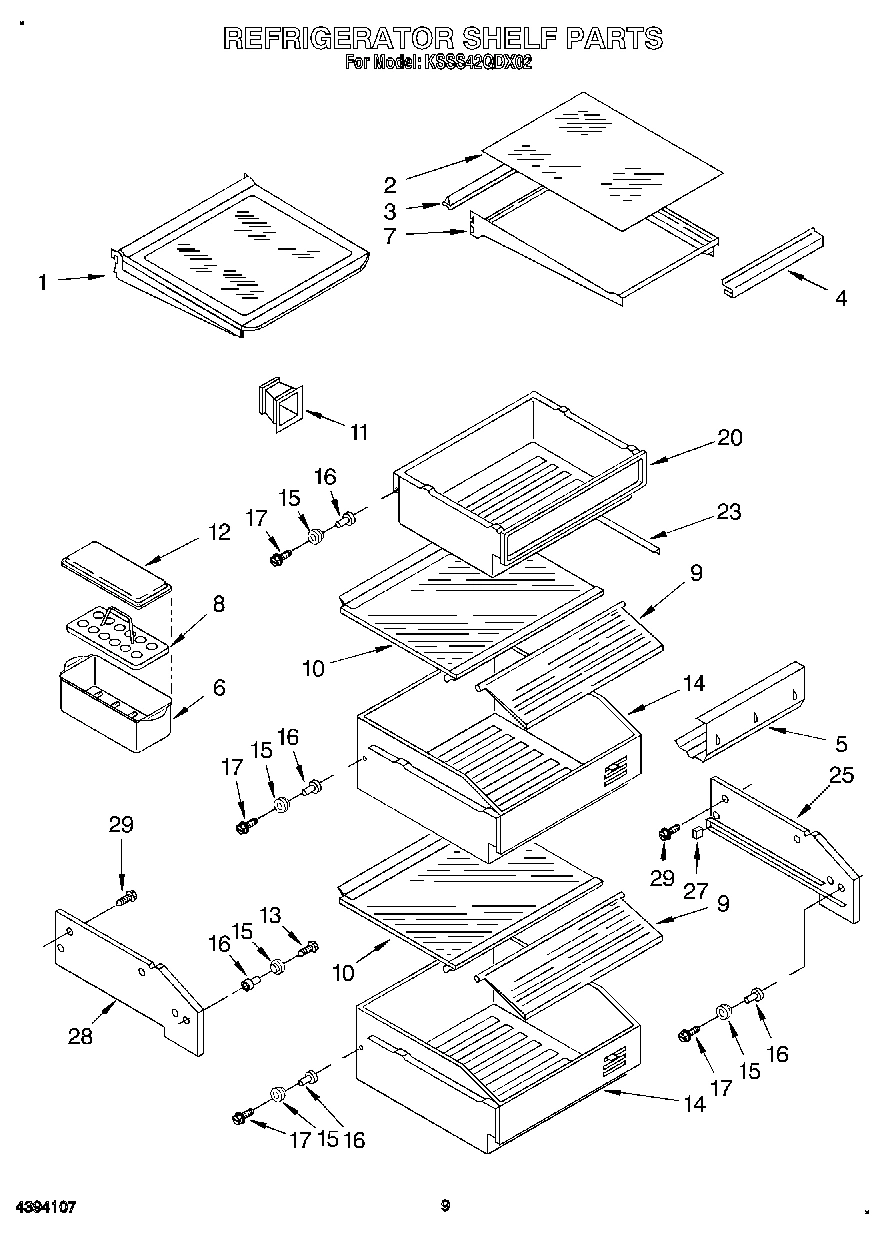 07 - REFRIGERATOR SHELF