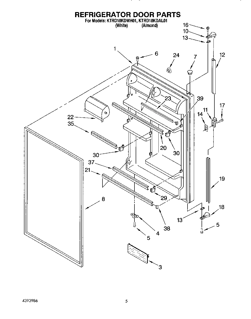 04 - REFRIGERATOR DOOR