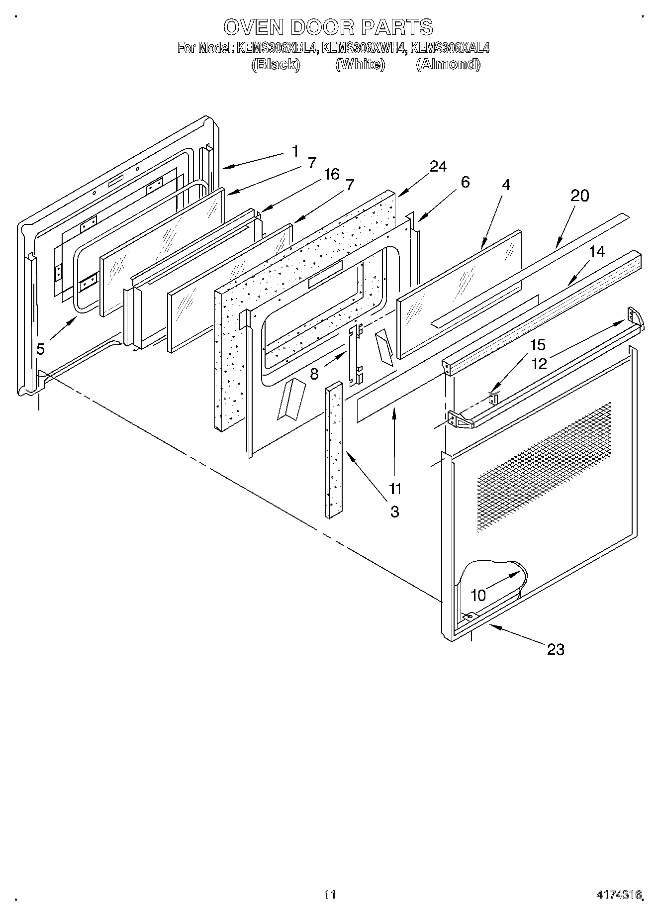 08 - OVEN DOOR
