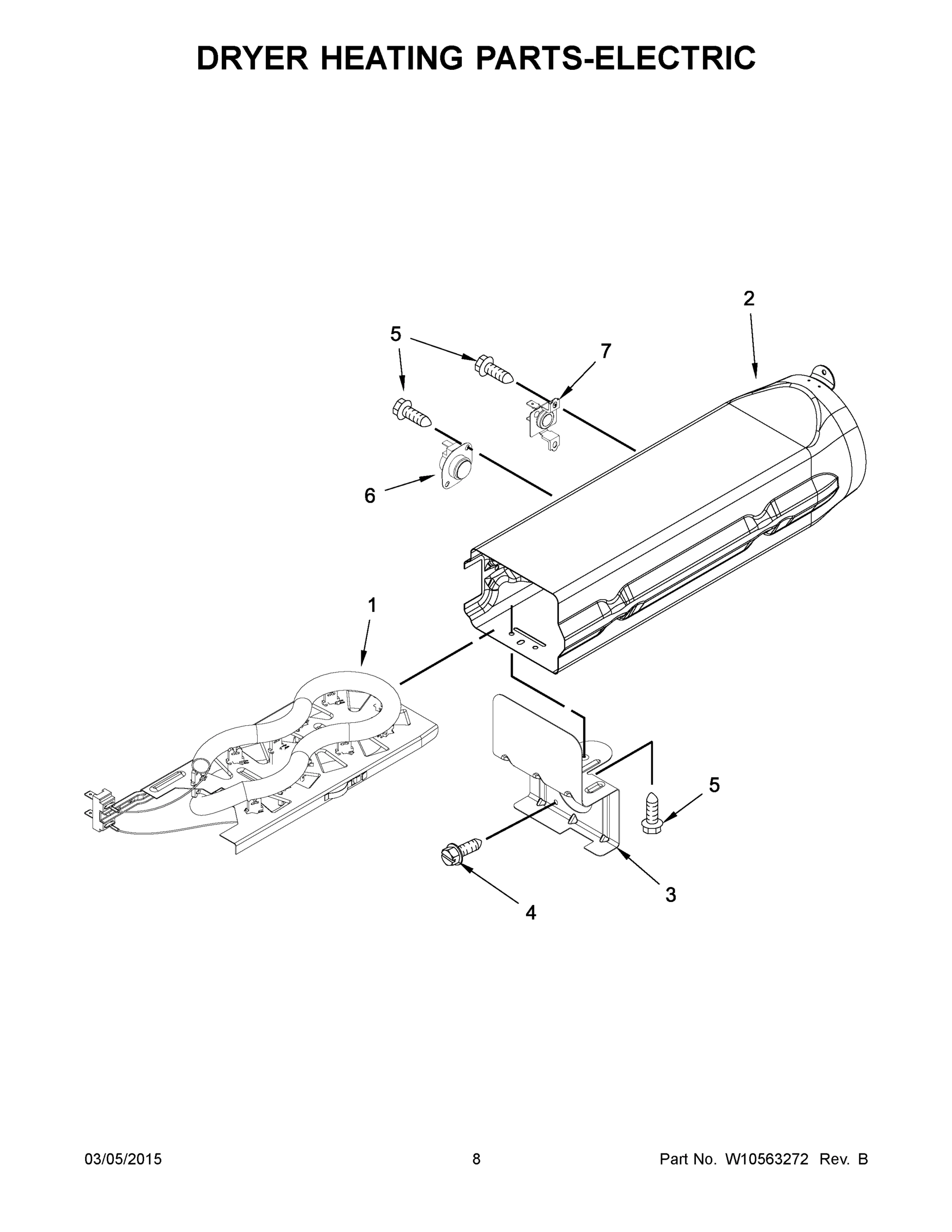 05 - DRYER HEATING PARTS-ELECTRIC