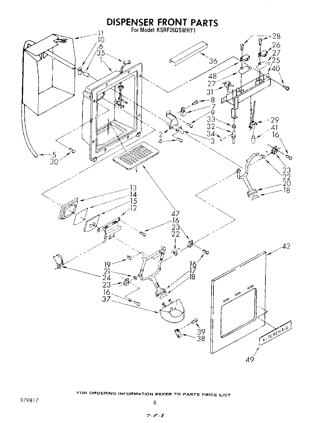 05 - DISPENSER FRONT
