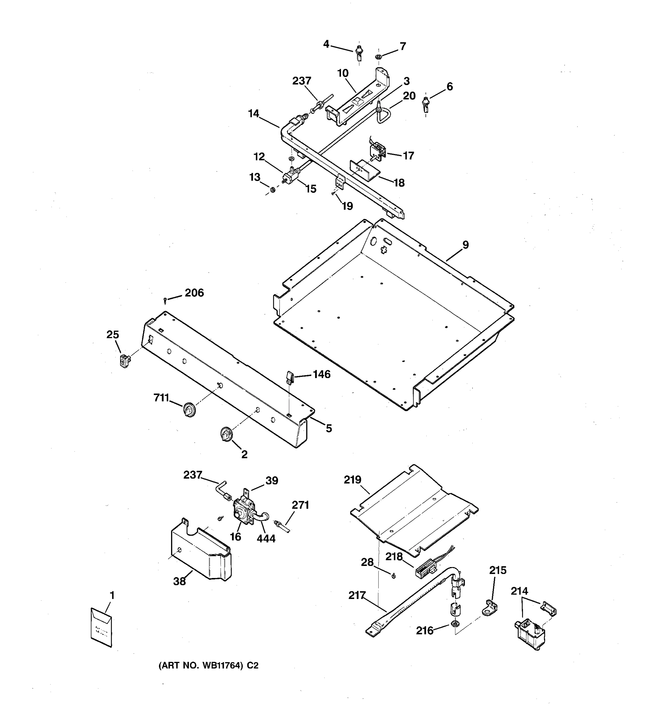 GAS & BURNER PARTS
