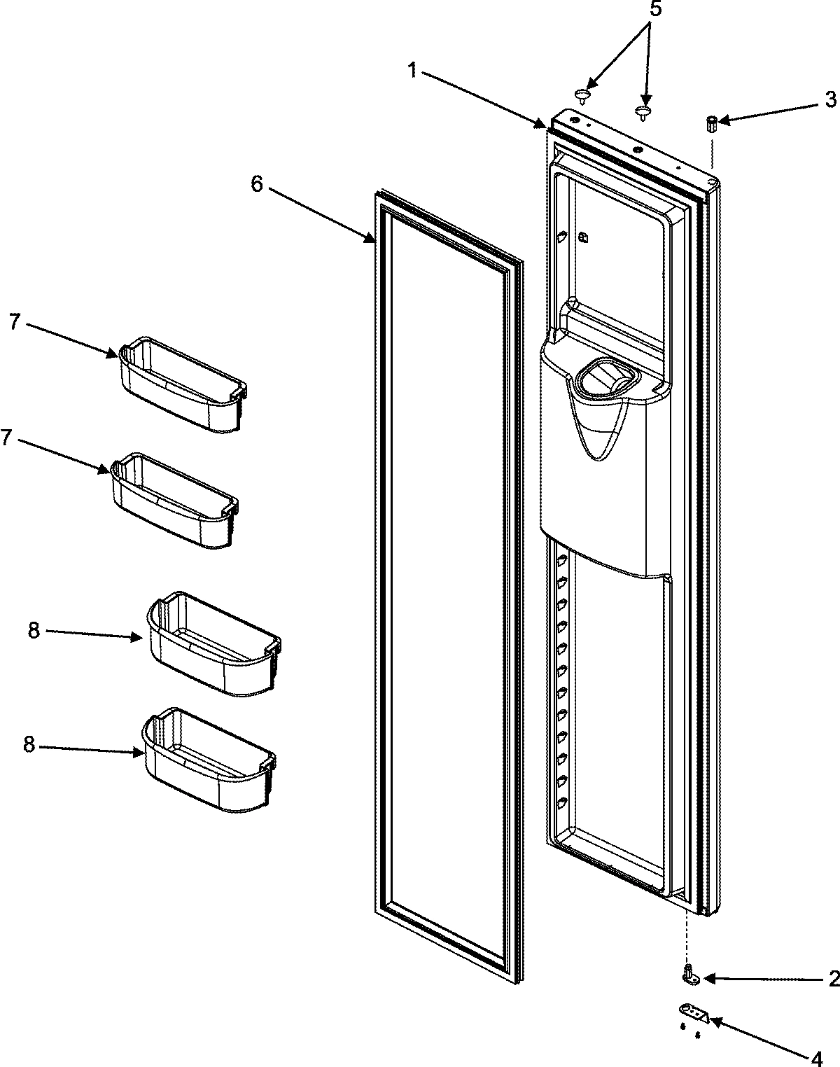 09 - FREEZER DOOR