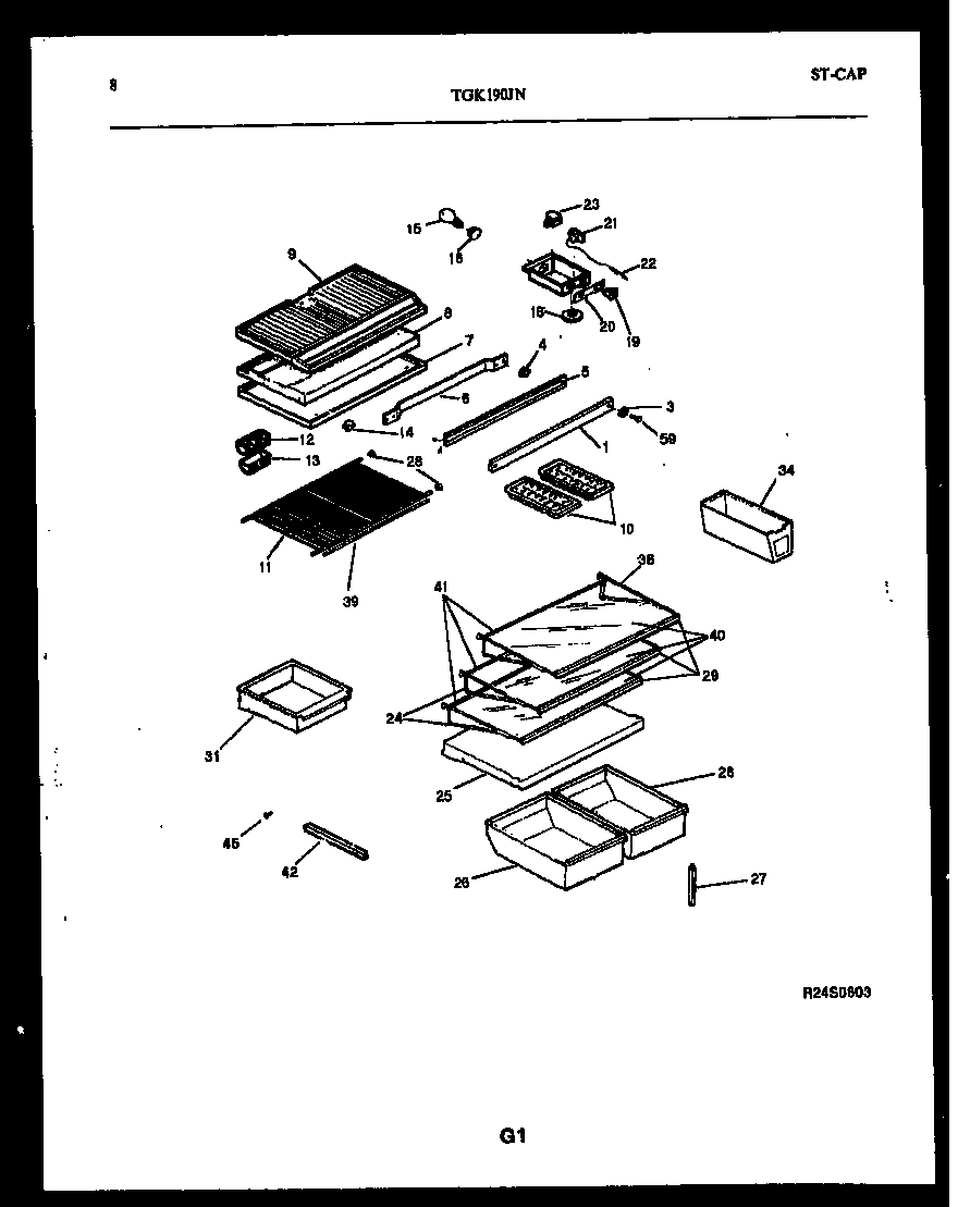 05 - SHELVES AND PARTS