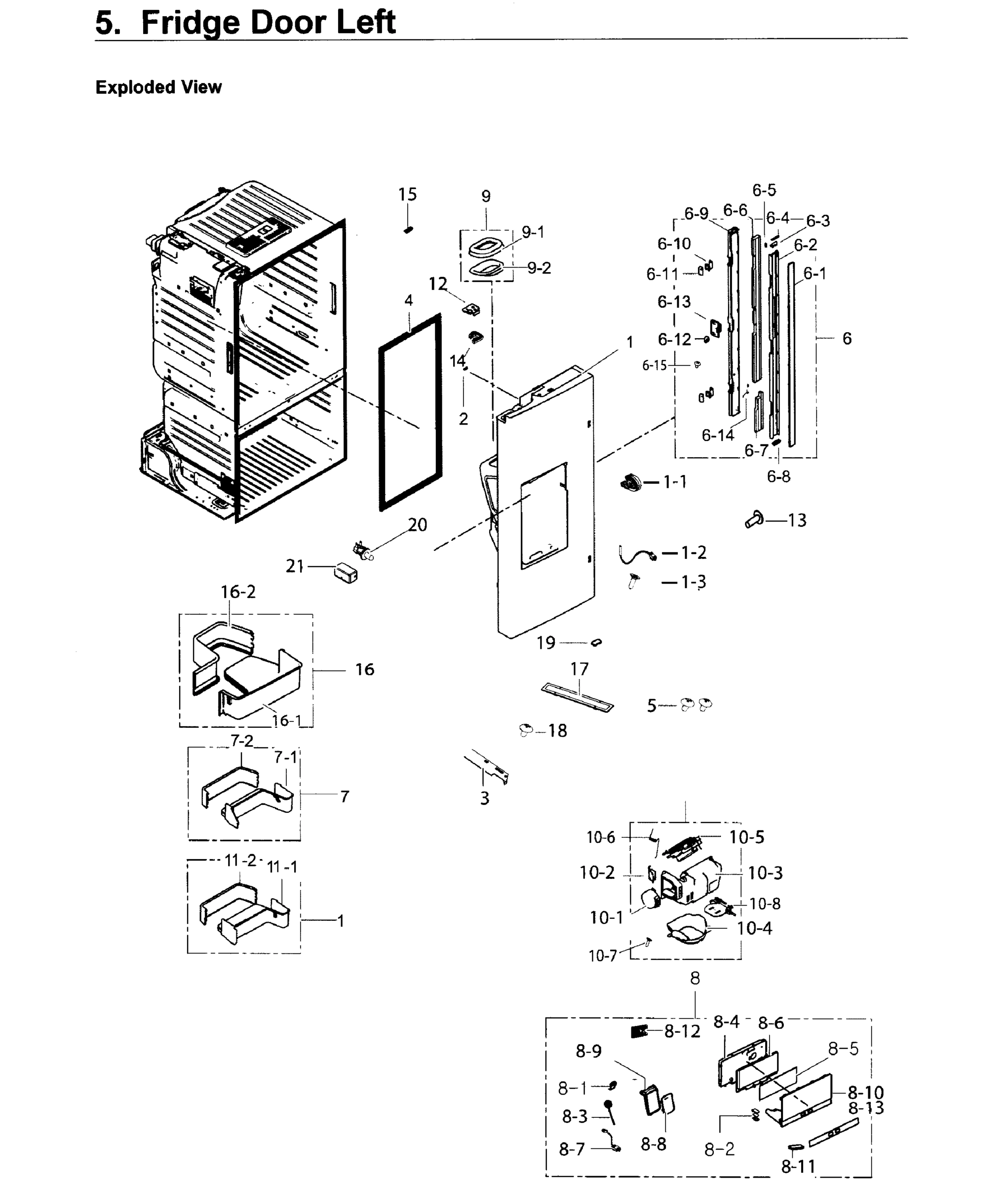 FRIDGE DOOR L