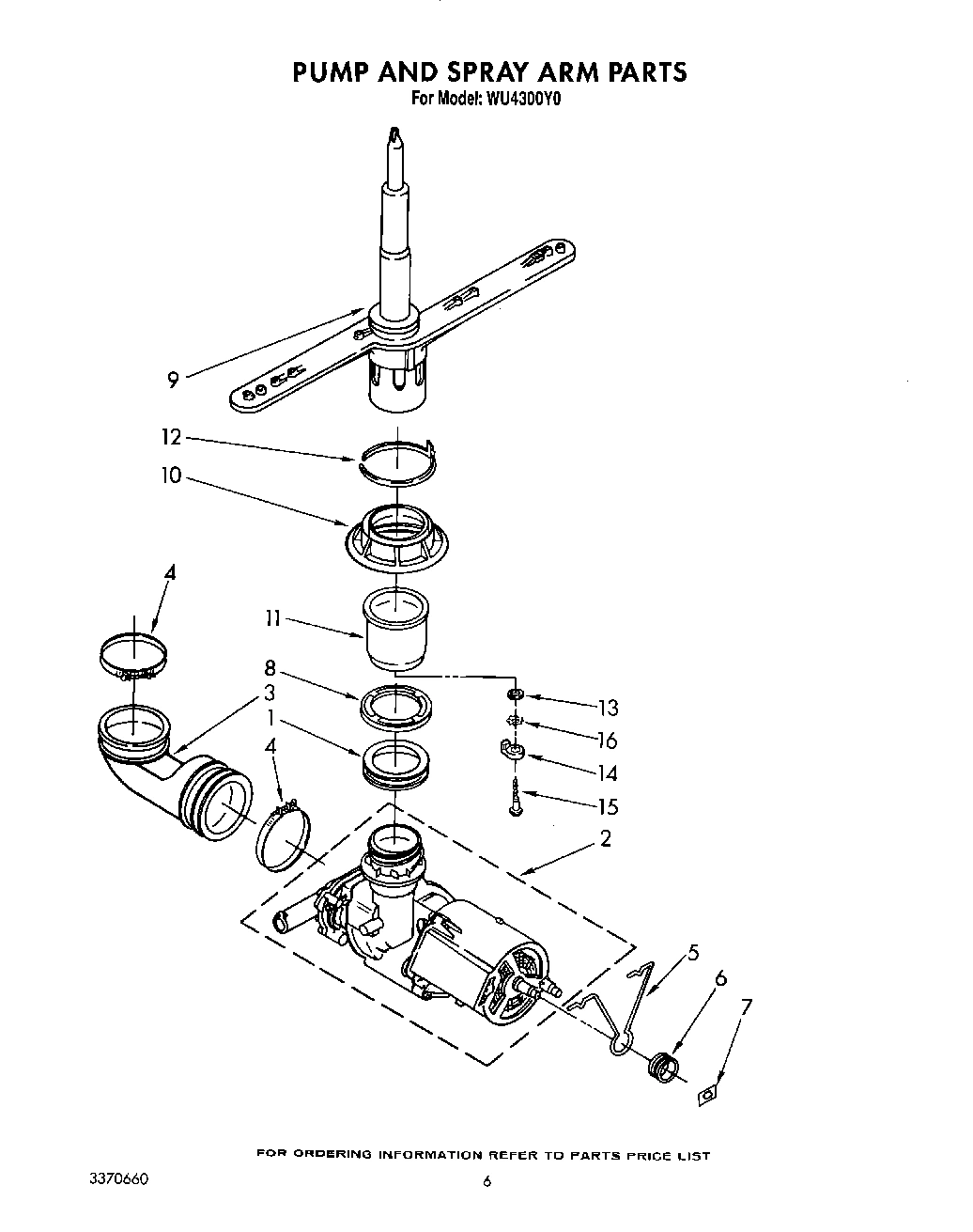 05 - PUMP AND SPRAY ARM