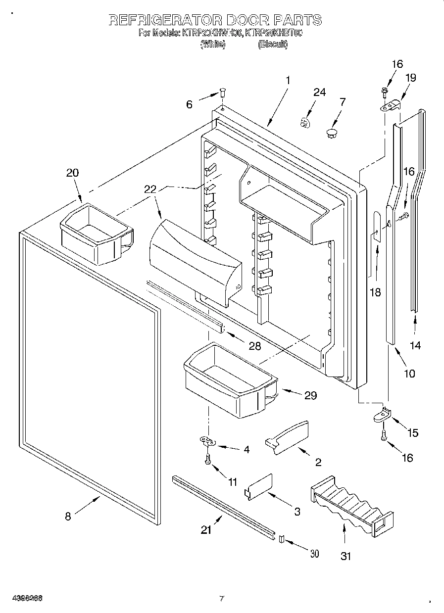 04 - REFRIGERATOR DOOR