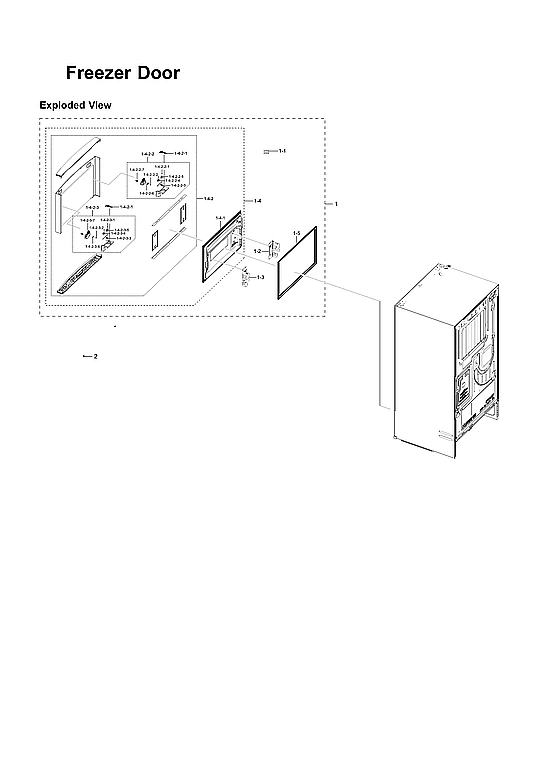 FREEZER DOOR PARTS