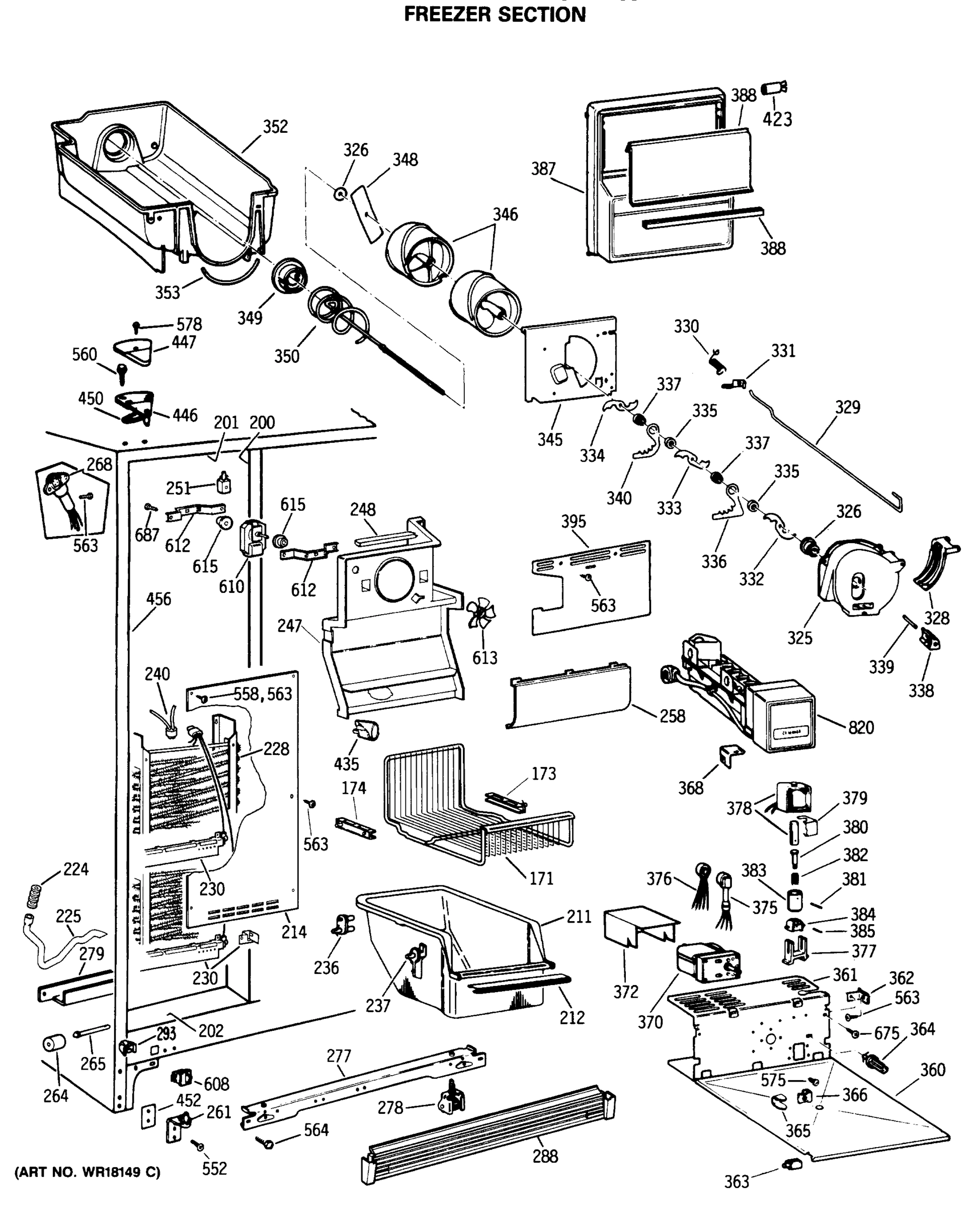 FREEZER SECTION