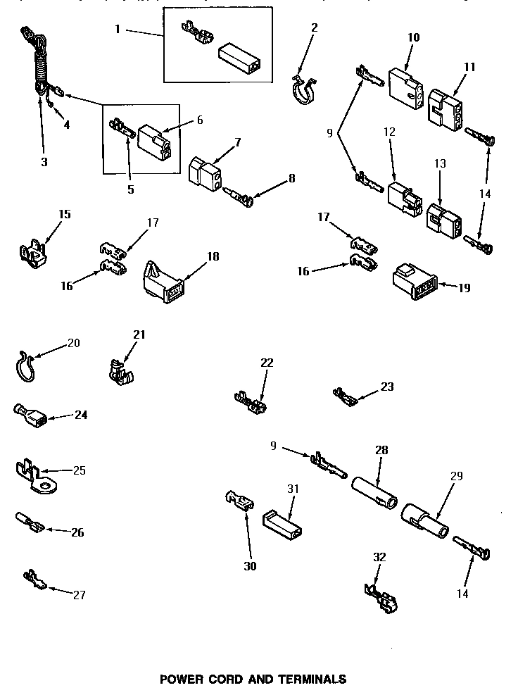 10 - POWER CORD & TERMINALS