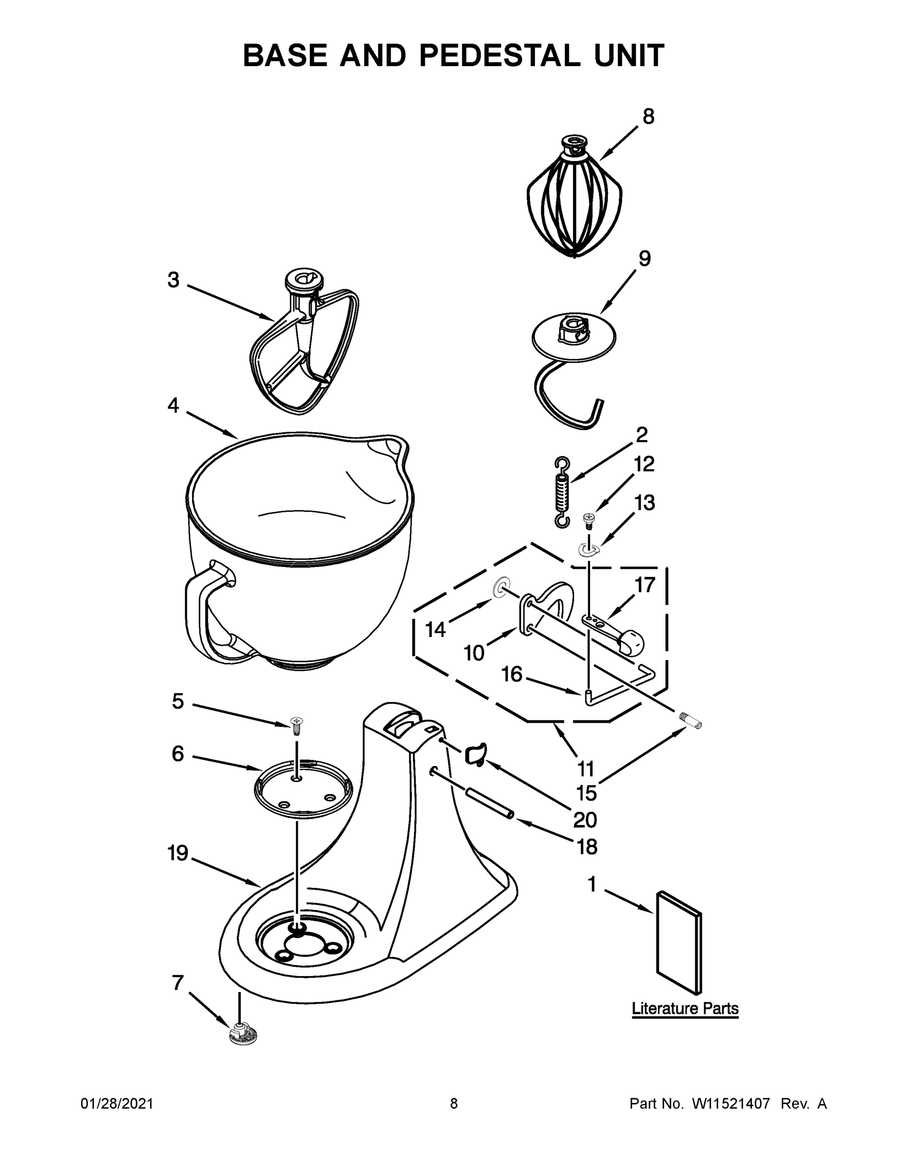 05 - BASE AND PEDESTAL UNIT