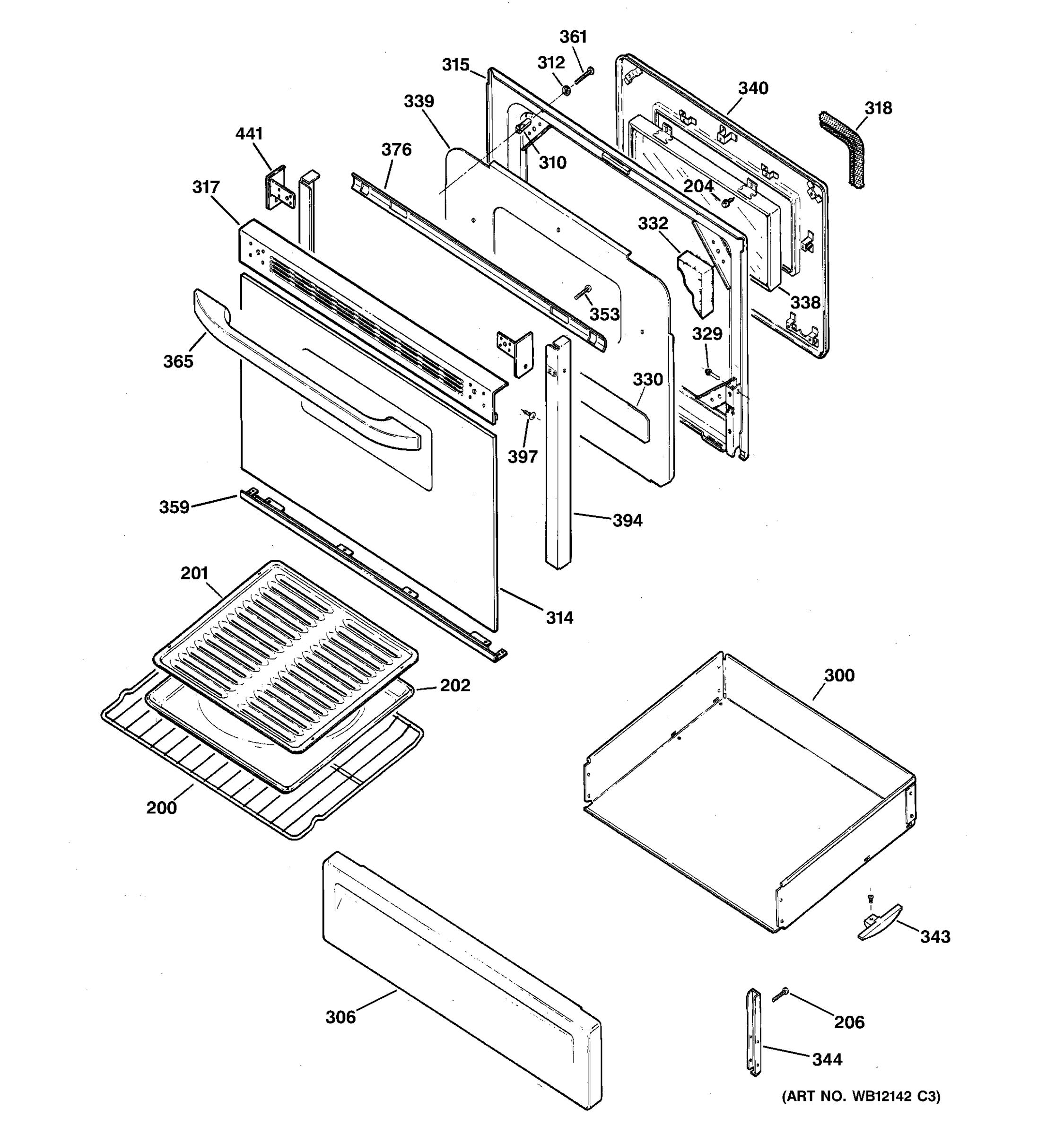 DOOR & DRAWER PARTS