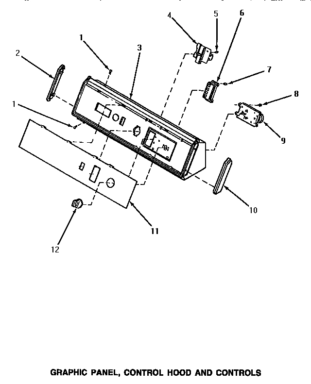 04 - GRAPHIC PANEL, CONTROL HOOD & CONTROLS