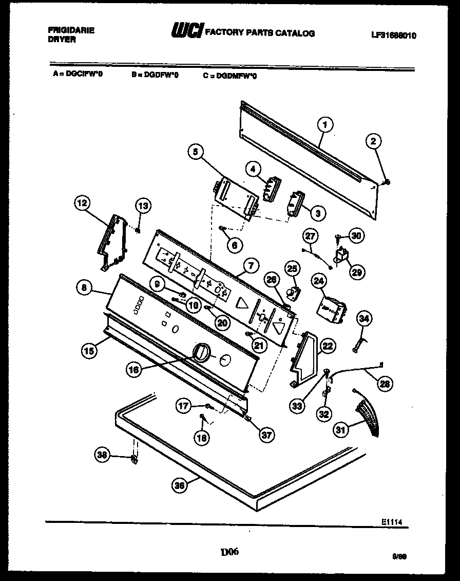 04 - CONSOLE AND CONTROL PARTS