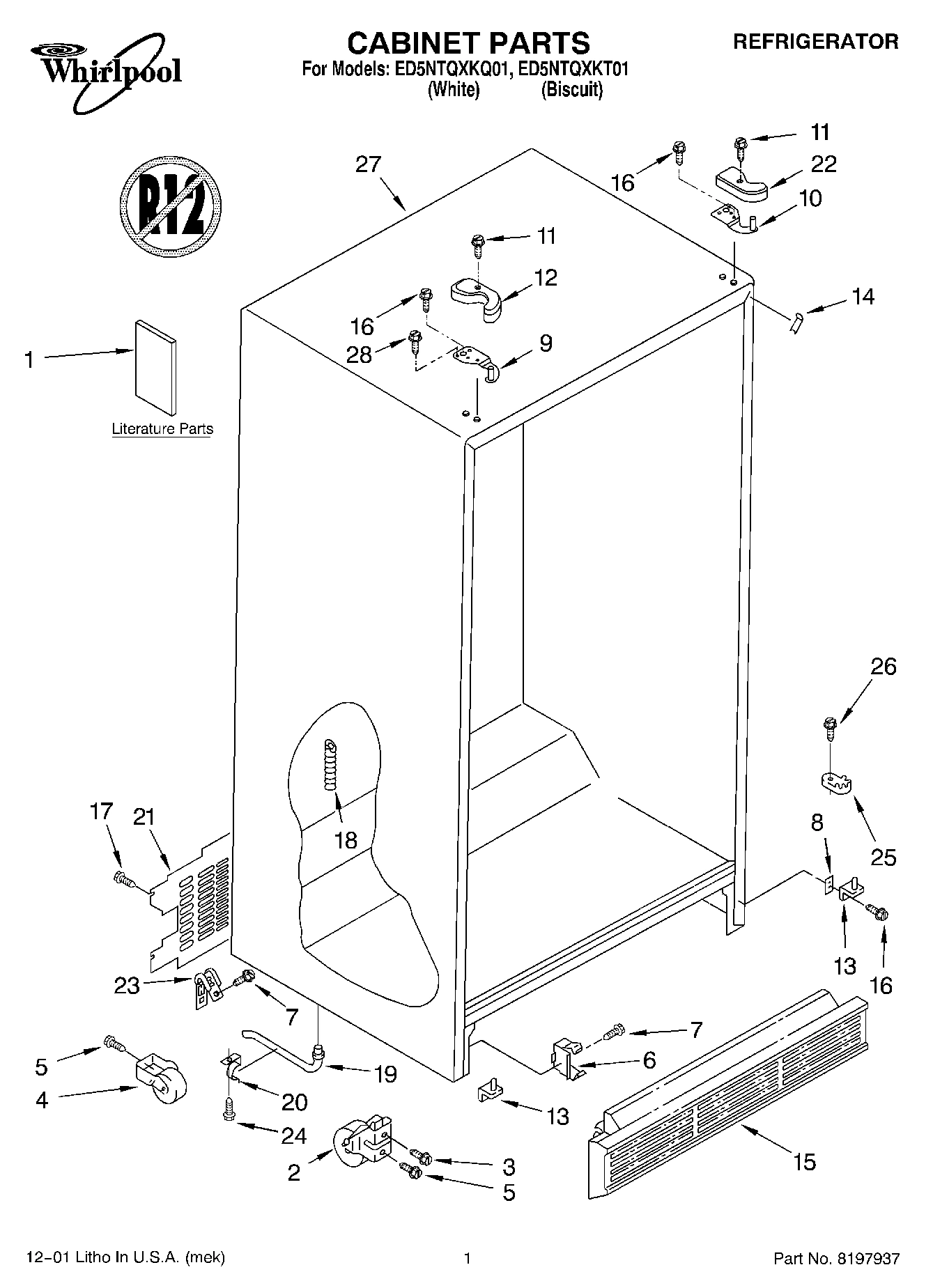 01 - CABINET, LITERATURE