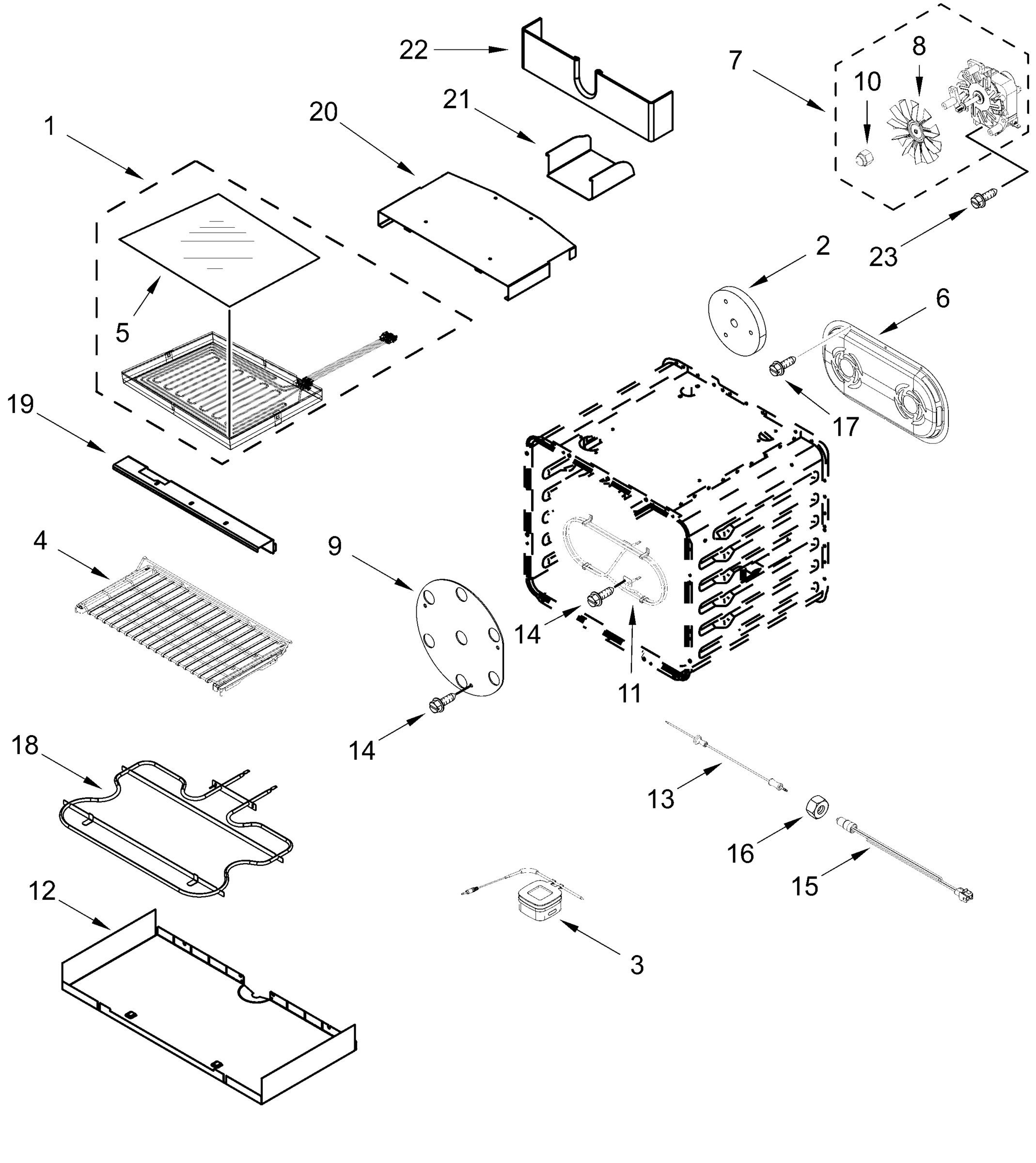 INTERNAL OVEN PARTS
