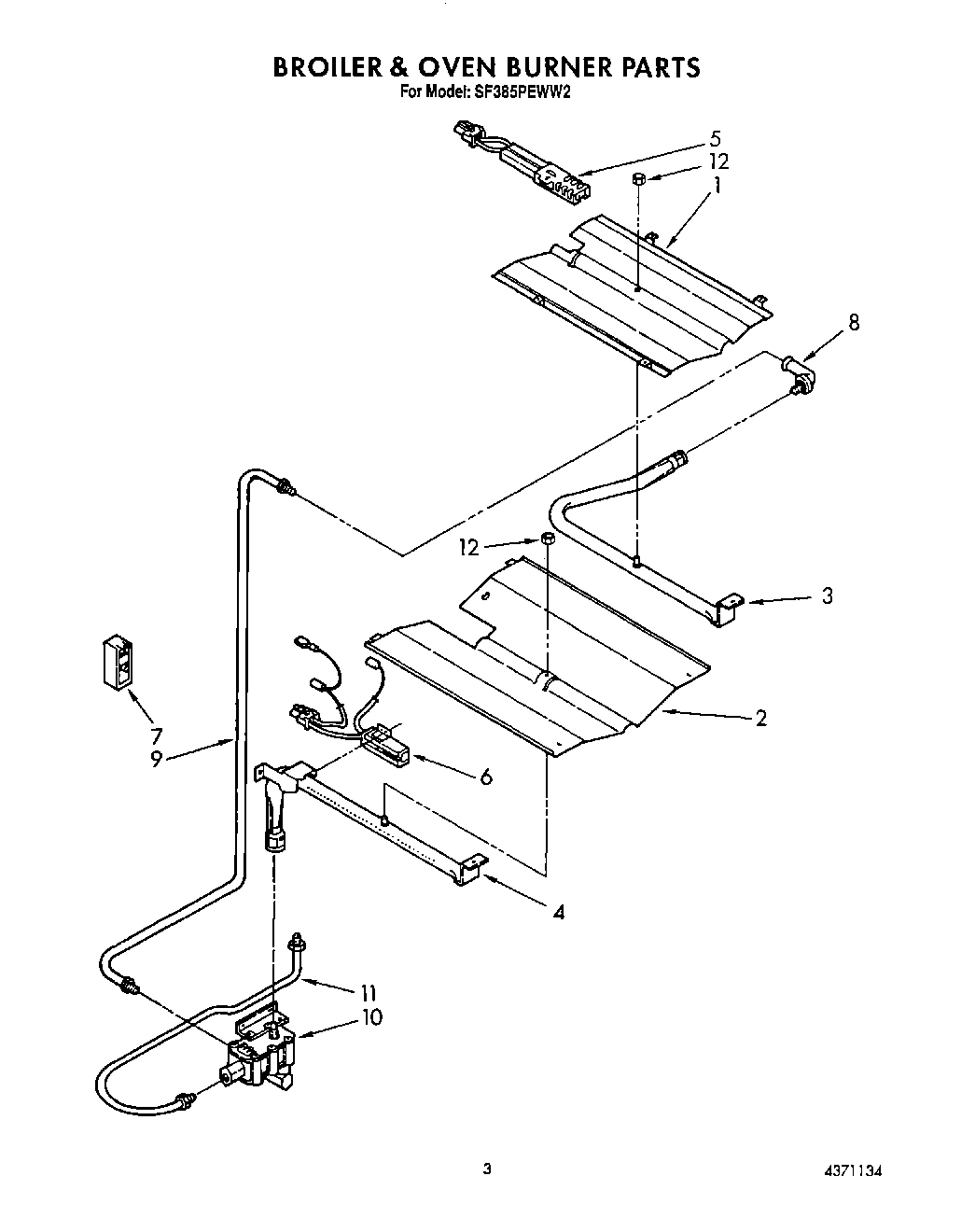 03 - BROILER AND OVEN BURNER