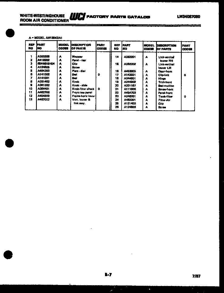 03 - COOKTOP PARTS