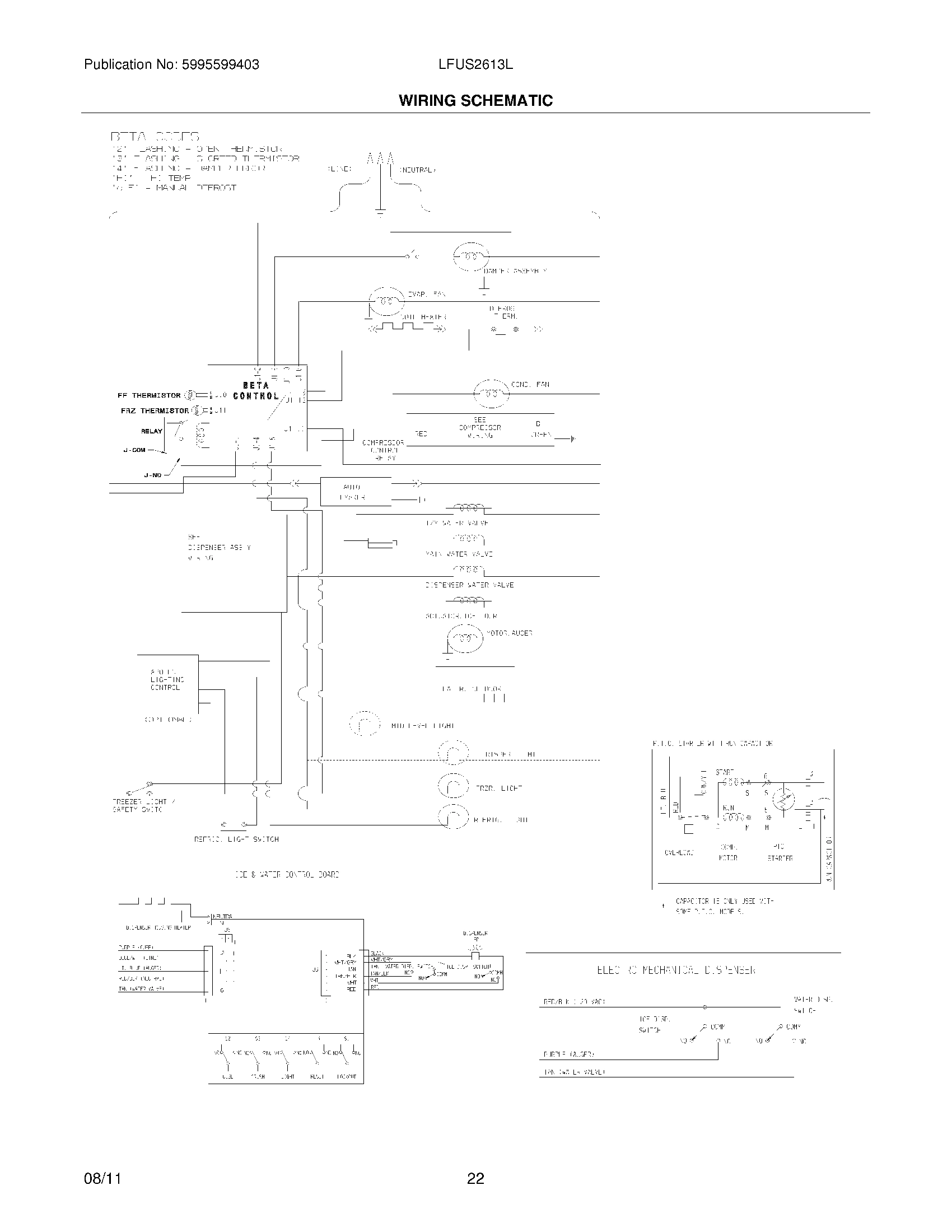 22 - WIRING SCHEMATIC