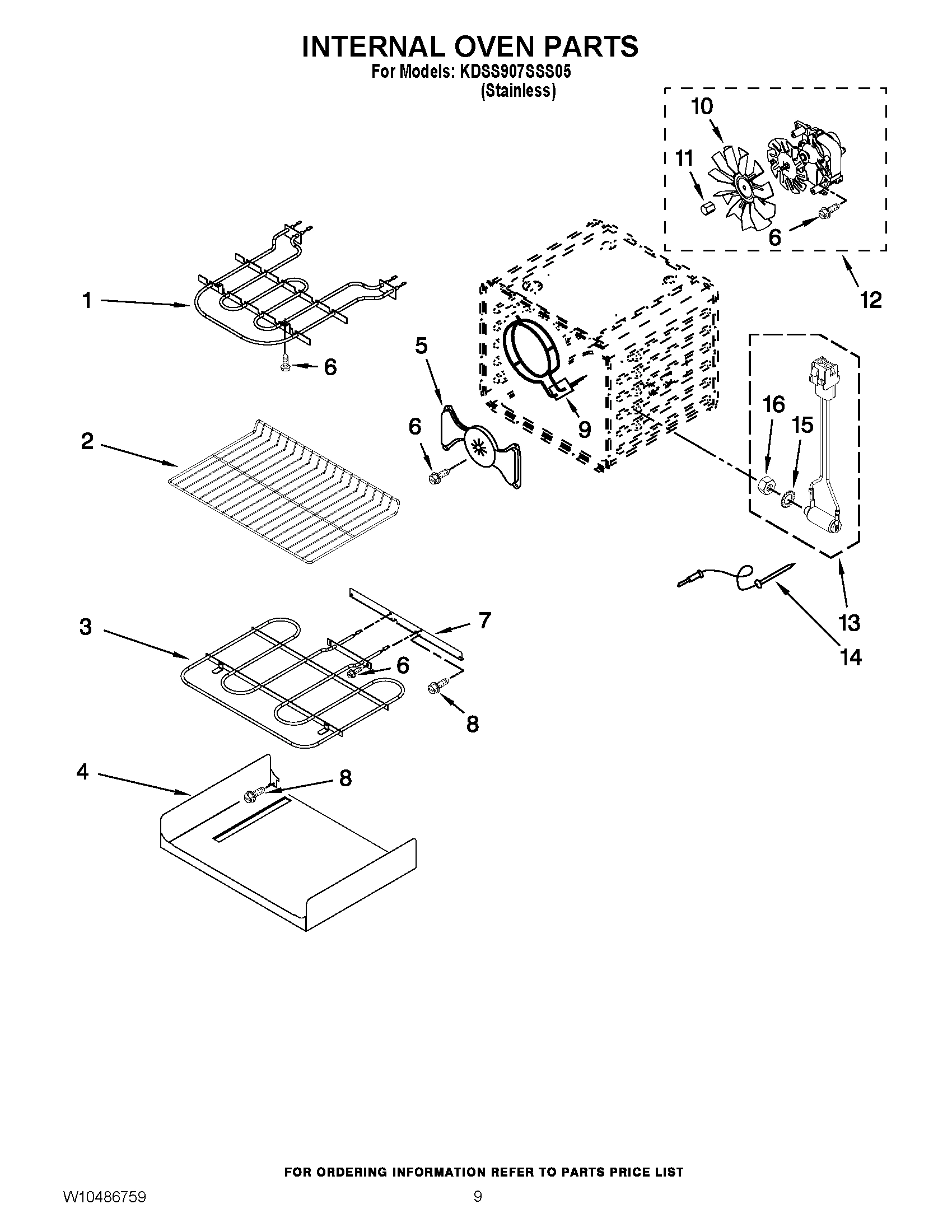 06 - INTERNAL OVEN PARTS