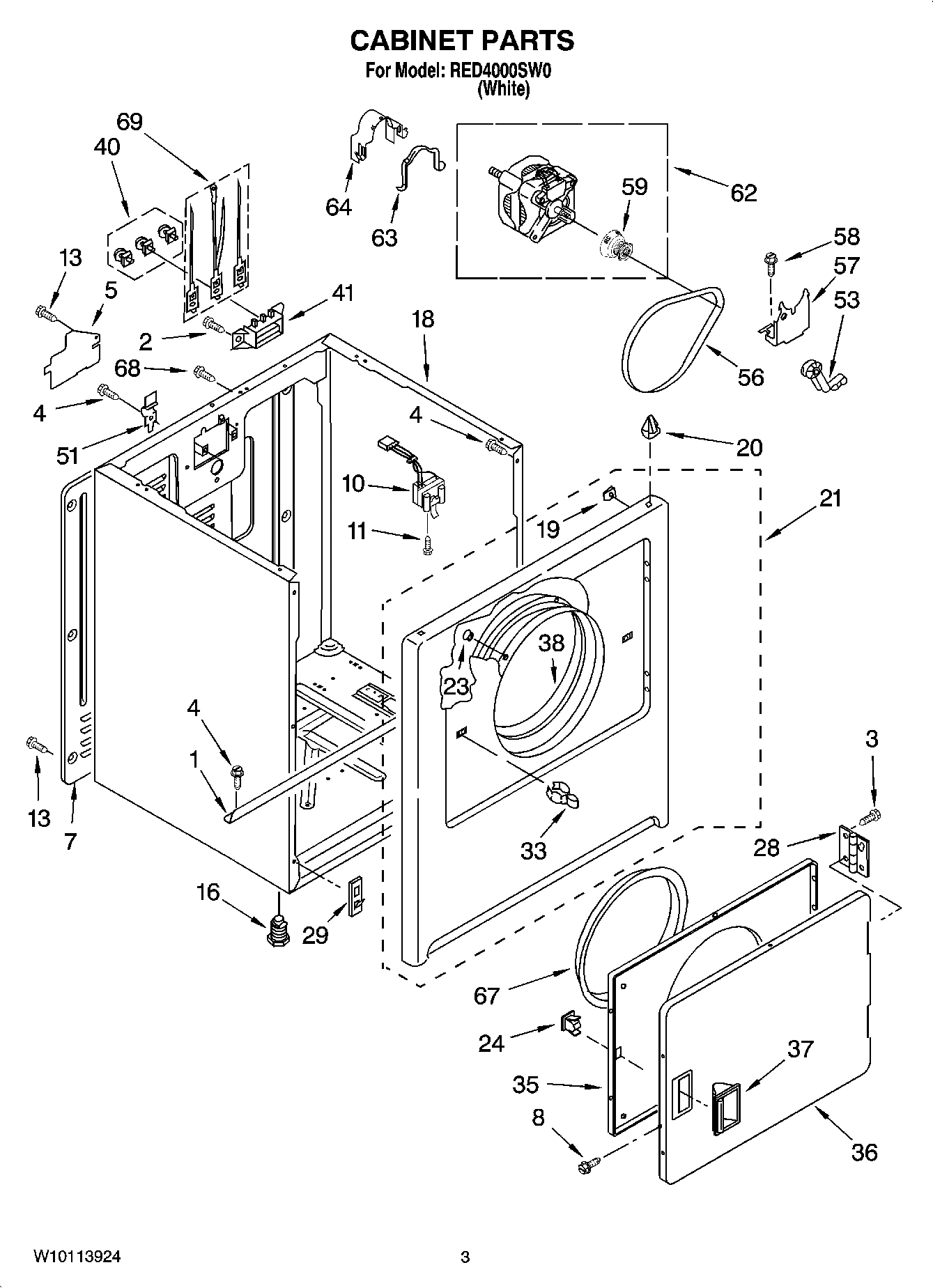 02 - CABINET PARTS