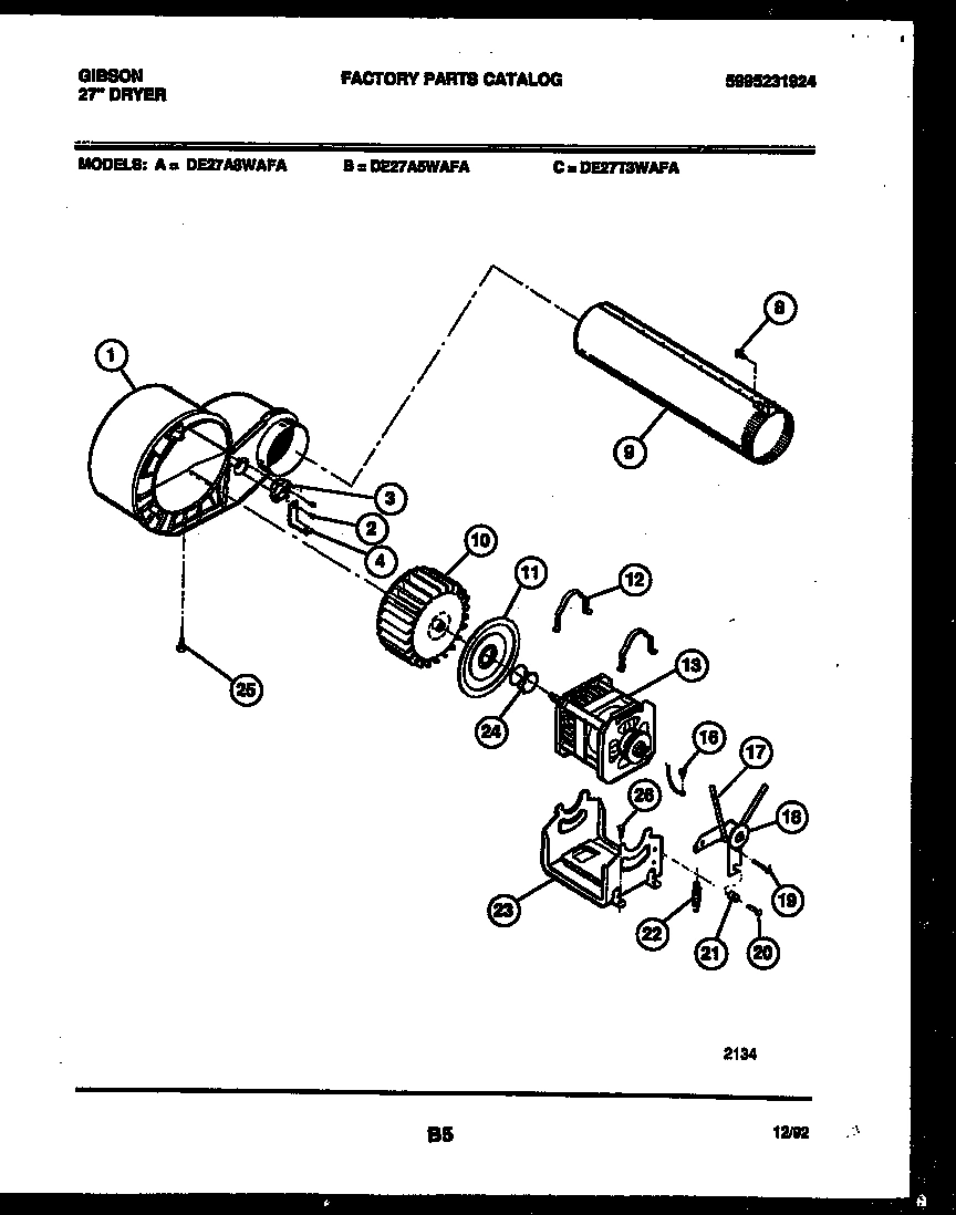 05 - BLOWER AND DRIVE PARTS