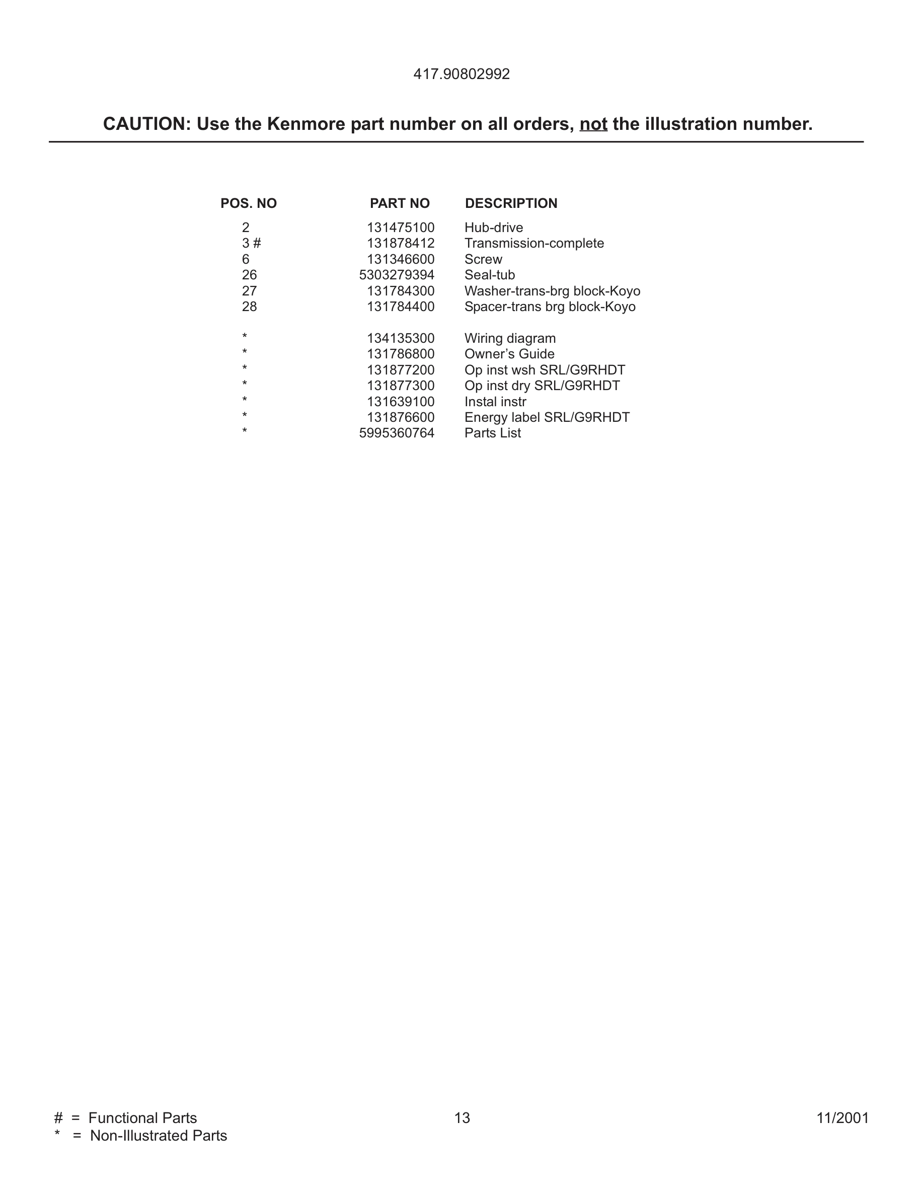 13 - WIRING DIAGRAM