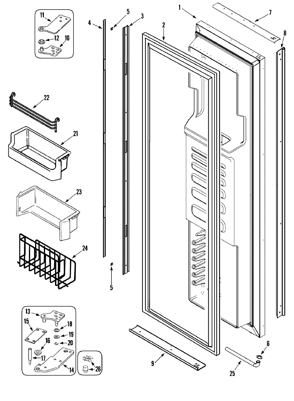 07 - FREEZER DOOR