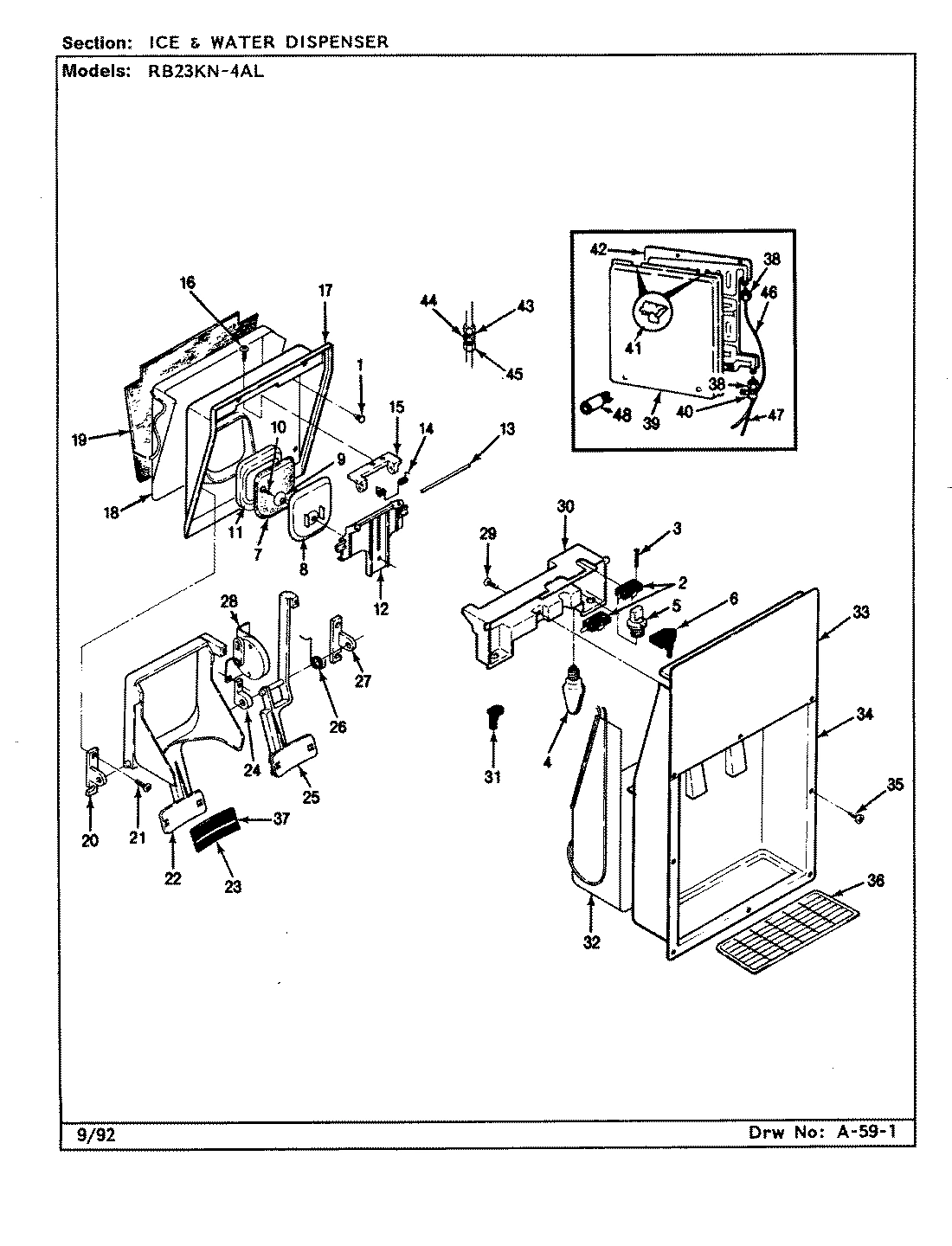 06 - ICE & WATER DISPENSER