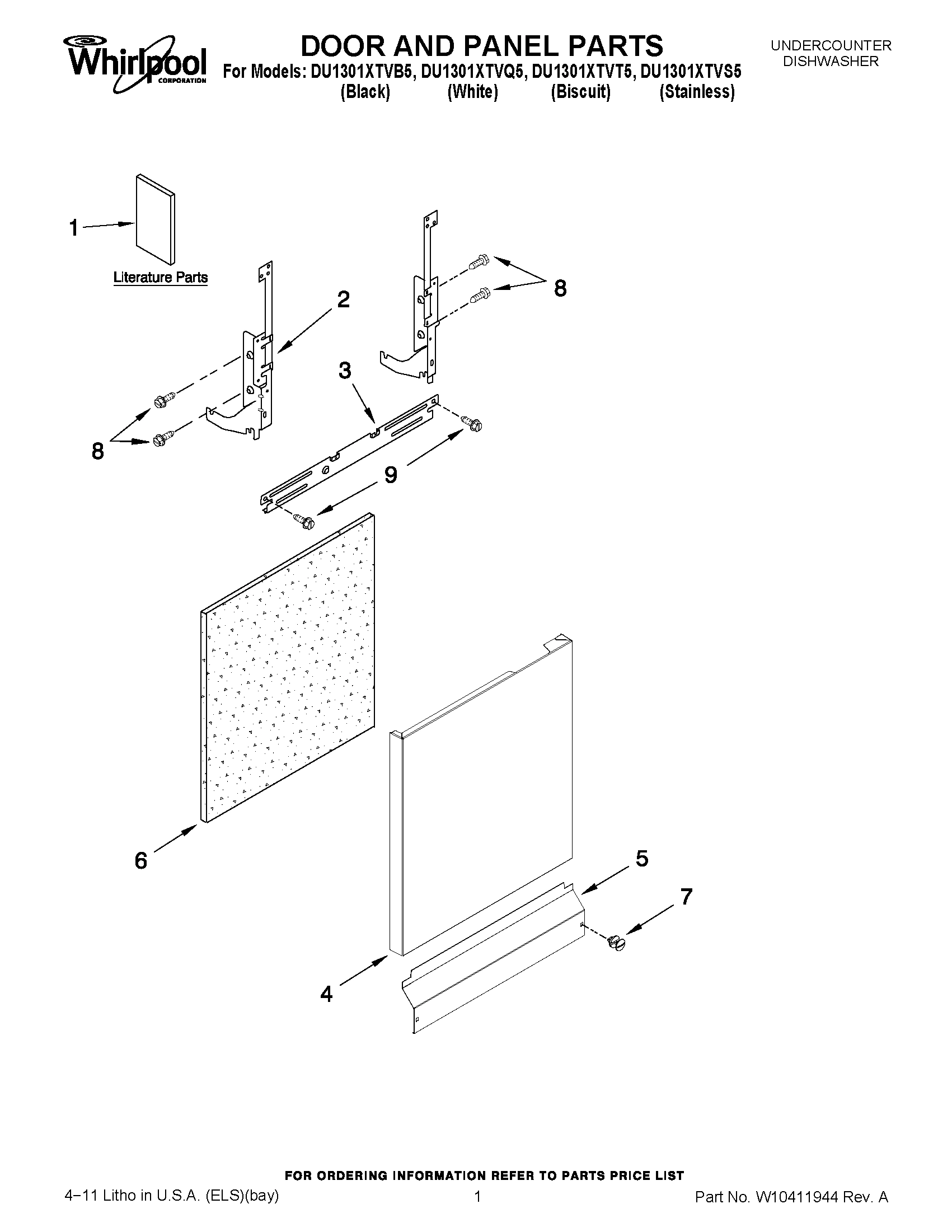 01 - DOOR AND PANEL PARTS