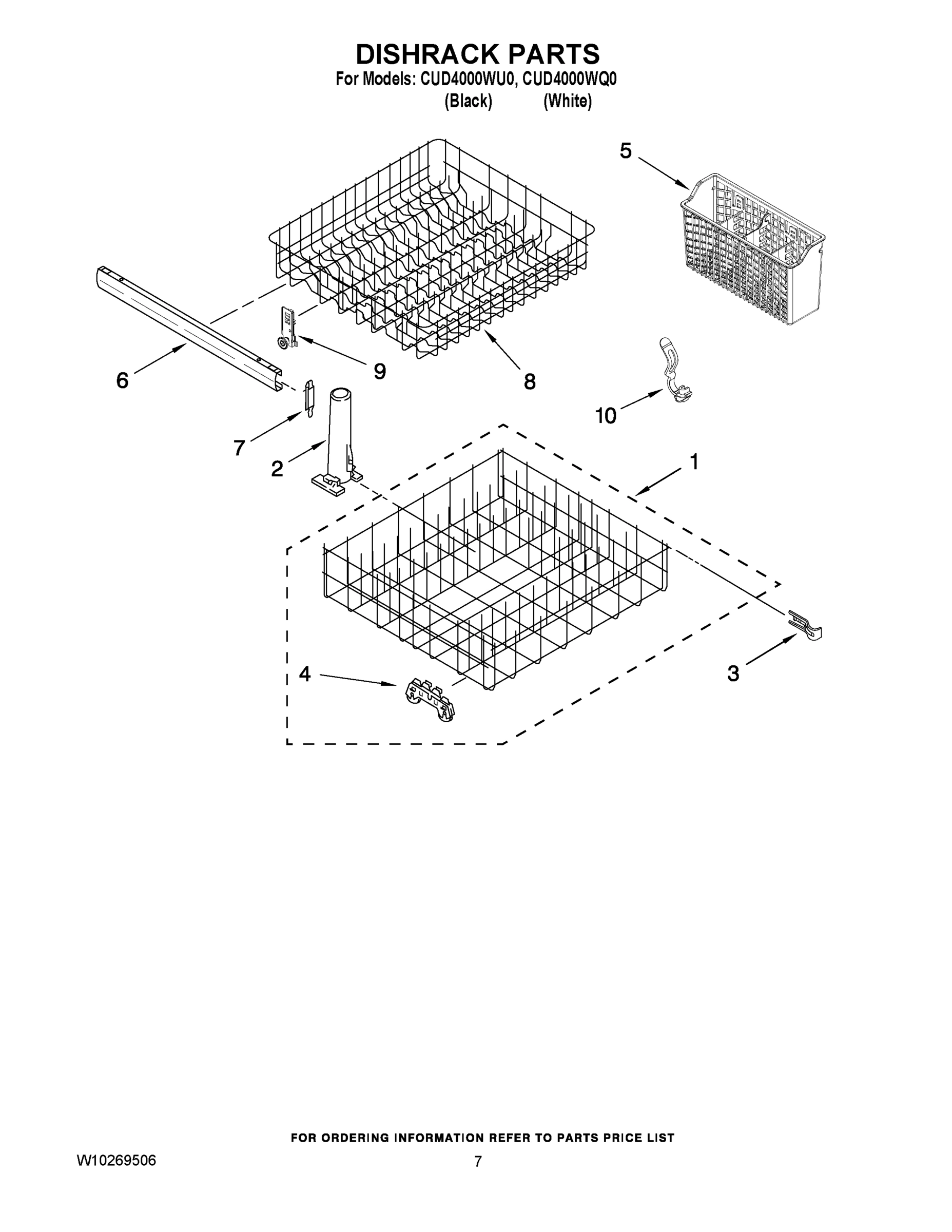 06 - DISHRACK PARTS