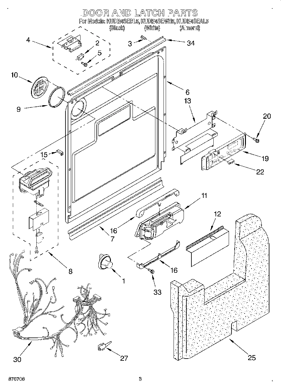 03 - DOOR AND LATCH