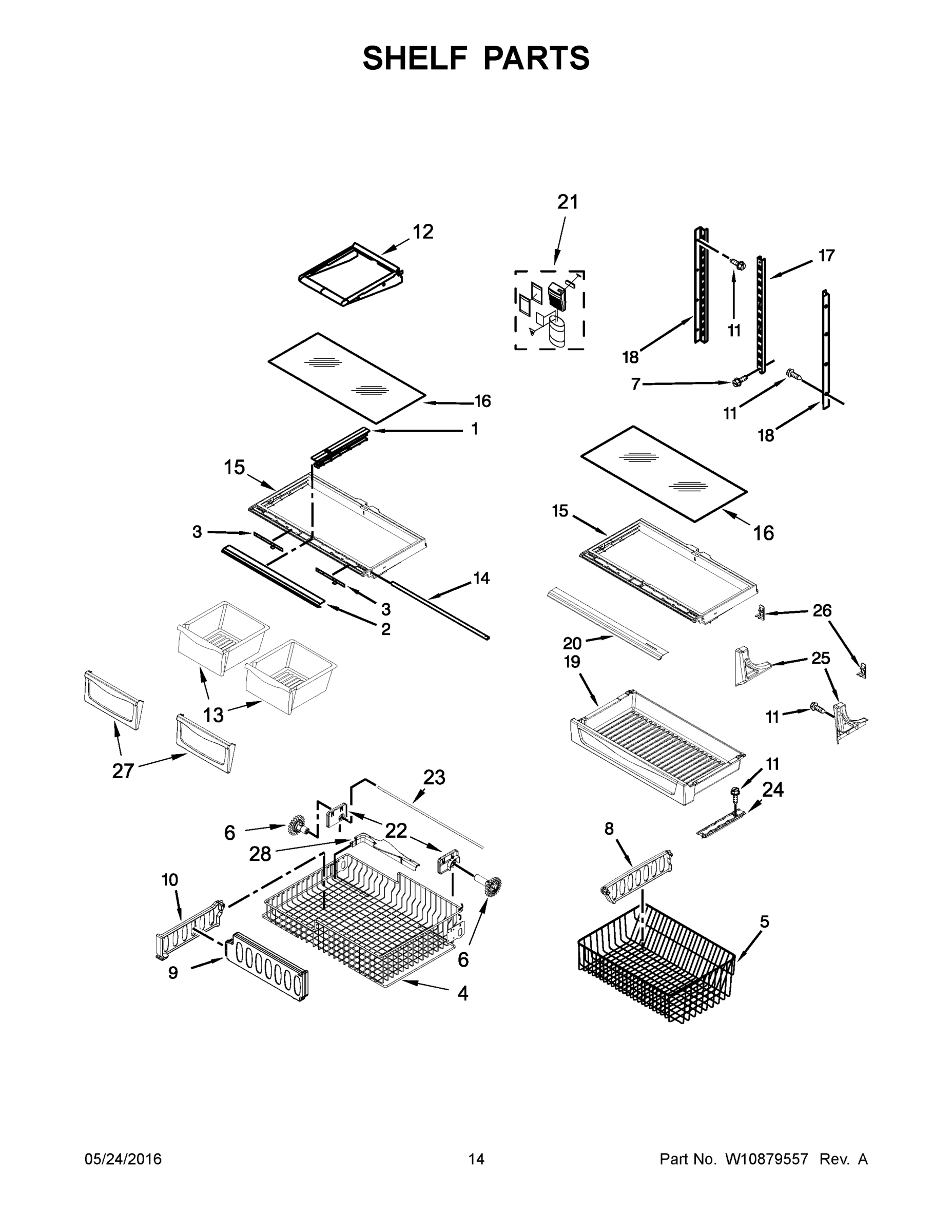 08 - SHELF PARTS