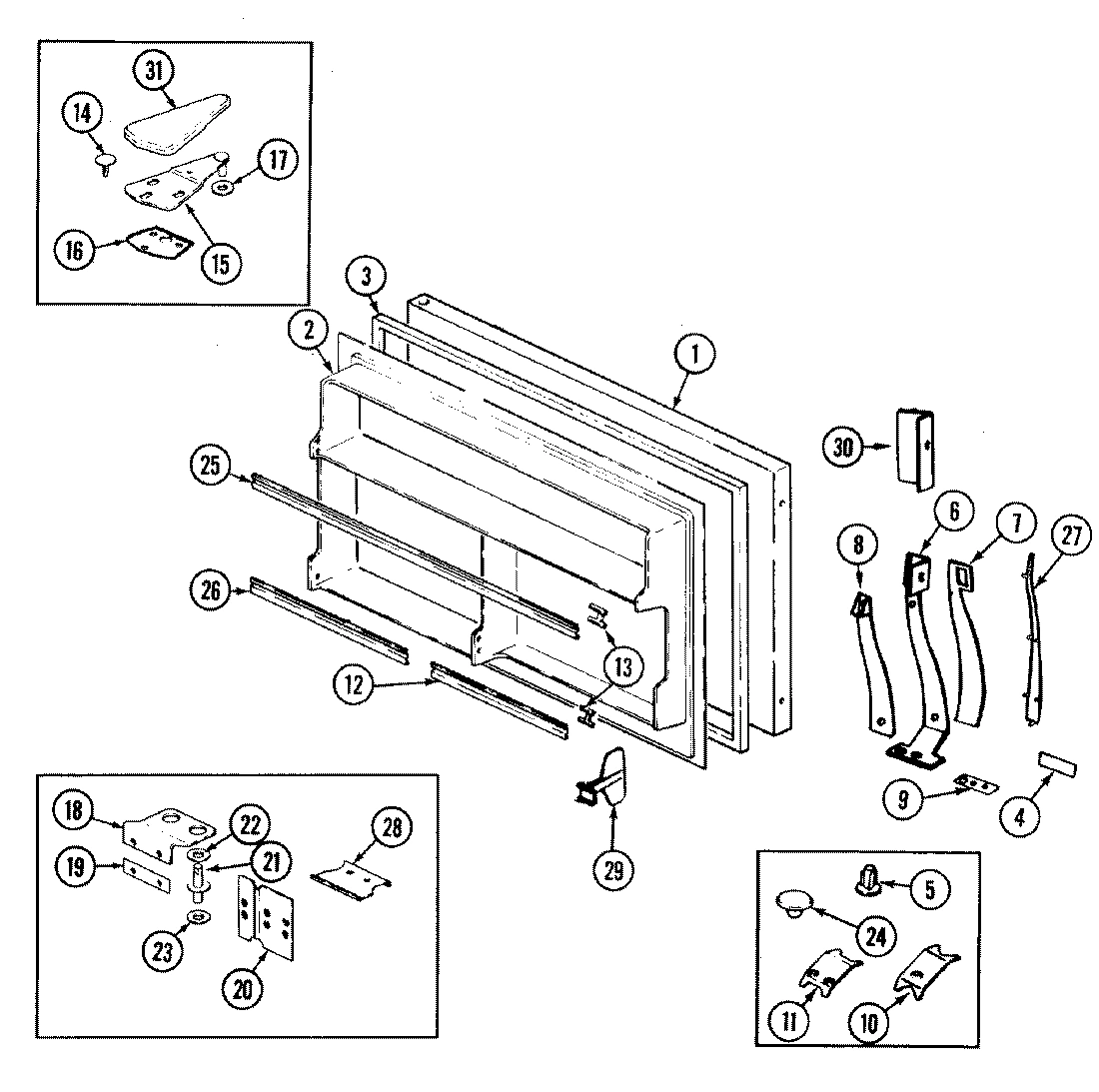 03 - FREEZER DOOR