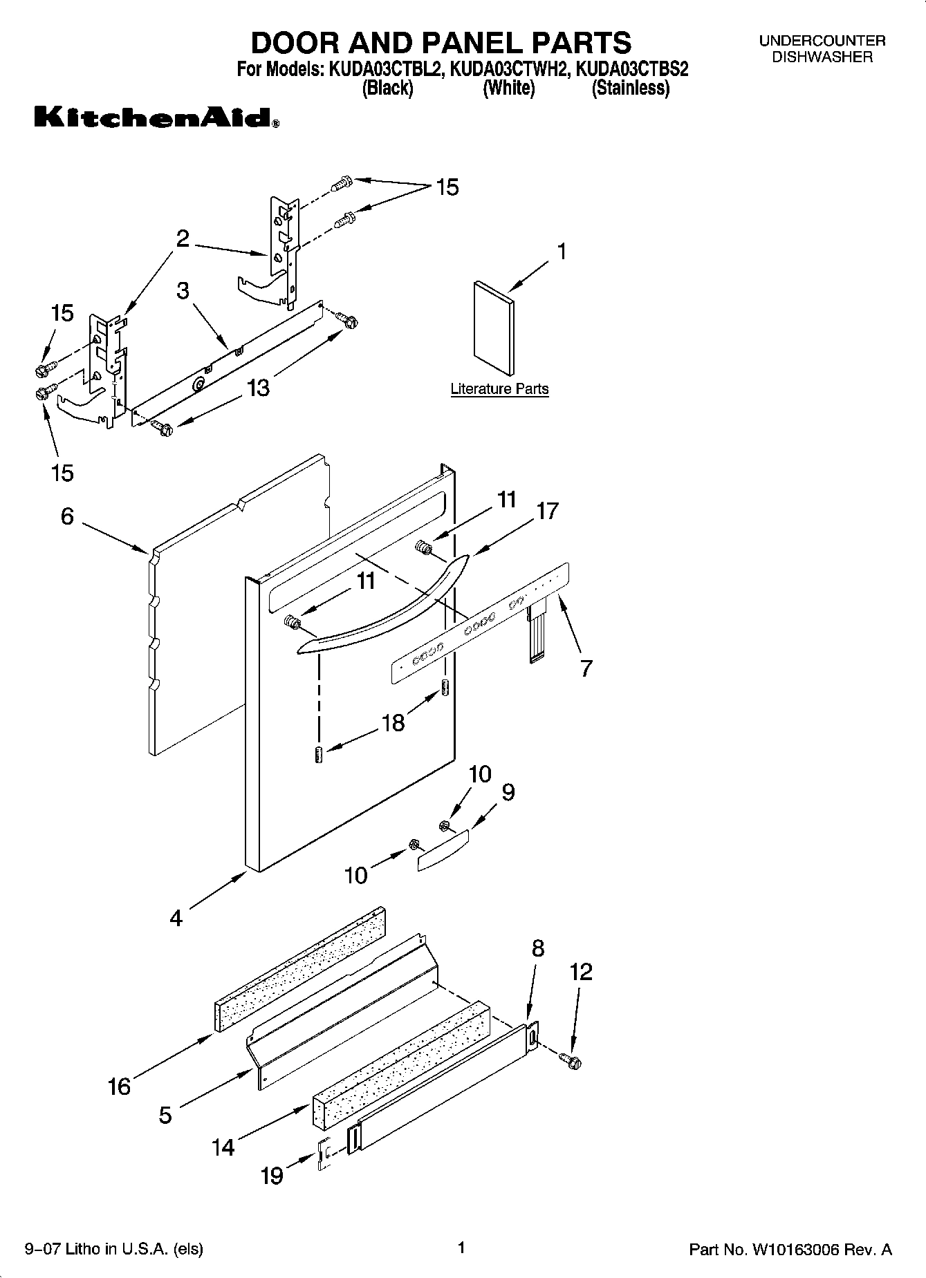 01 - DOOR AND PANEL PARTS