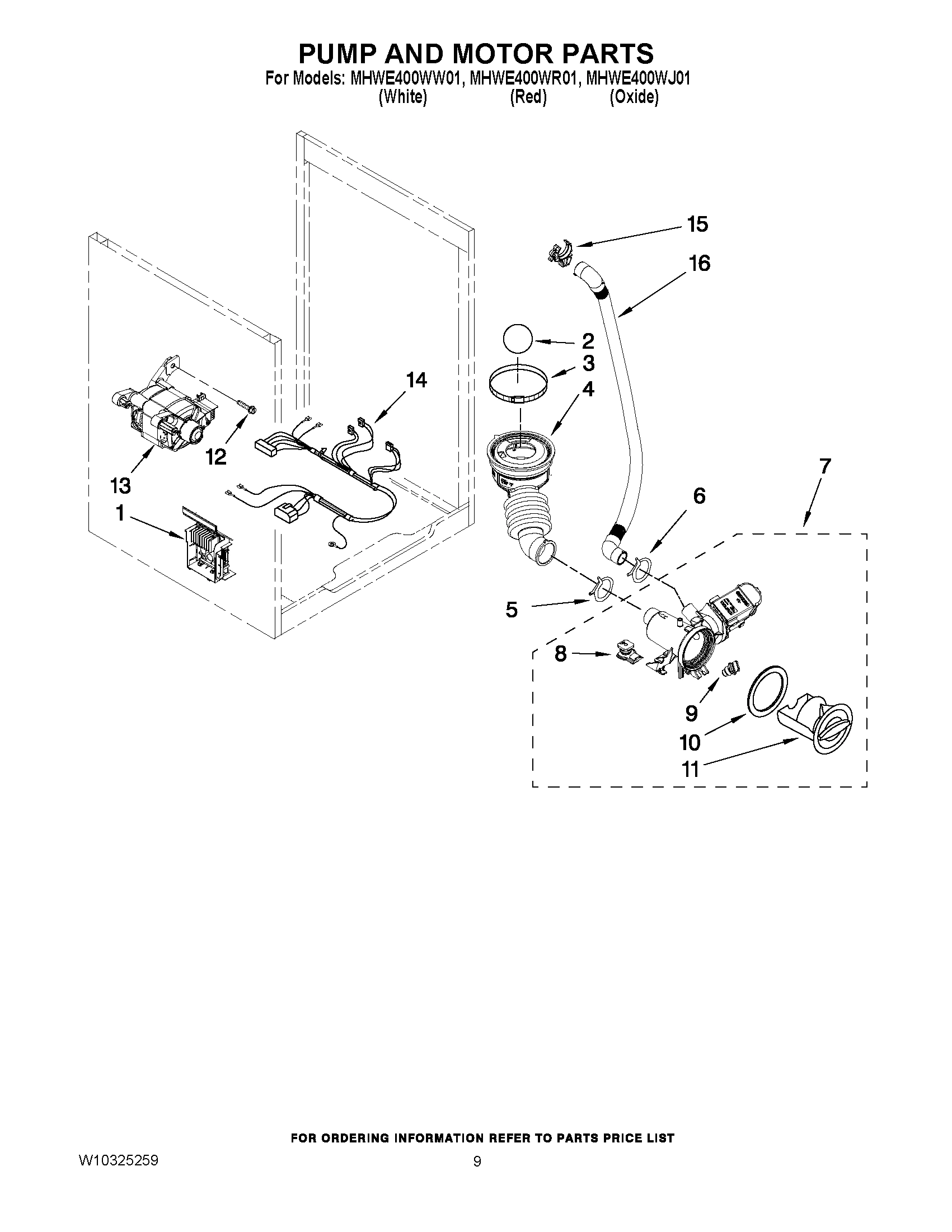 06 - PUMP AND MOTOR PARTS