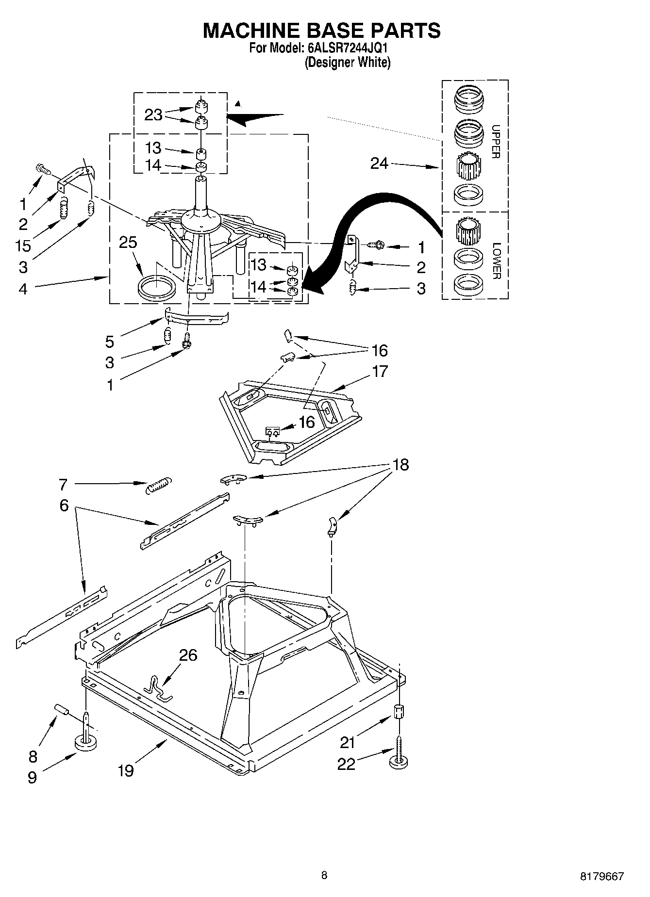 05 - MACHINE BASE PARTS