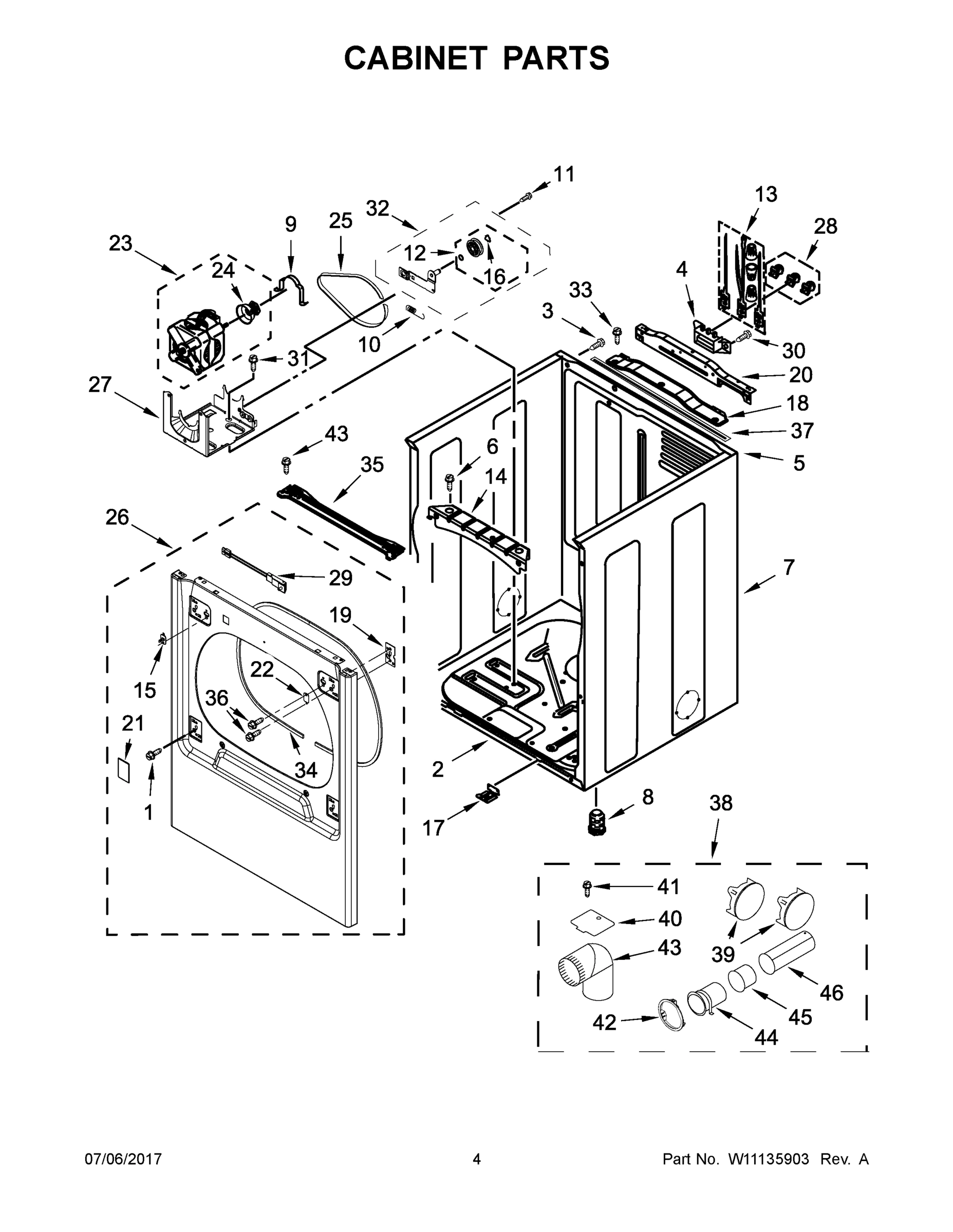 03 - CABINET PARTS